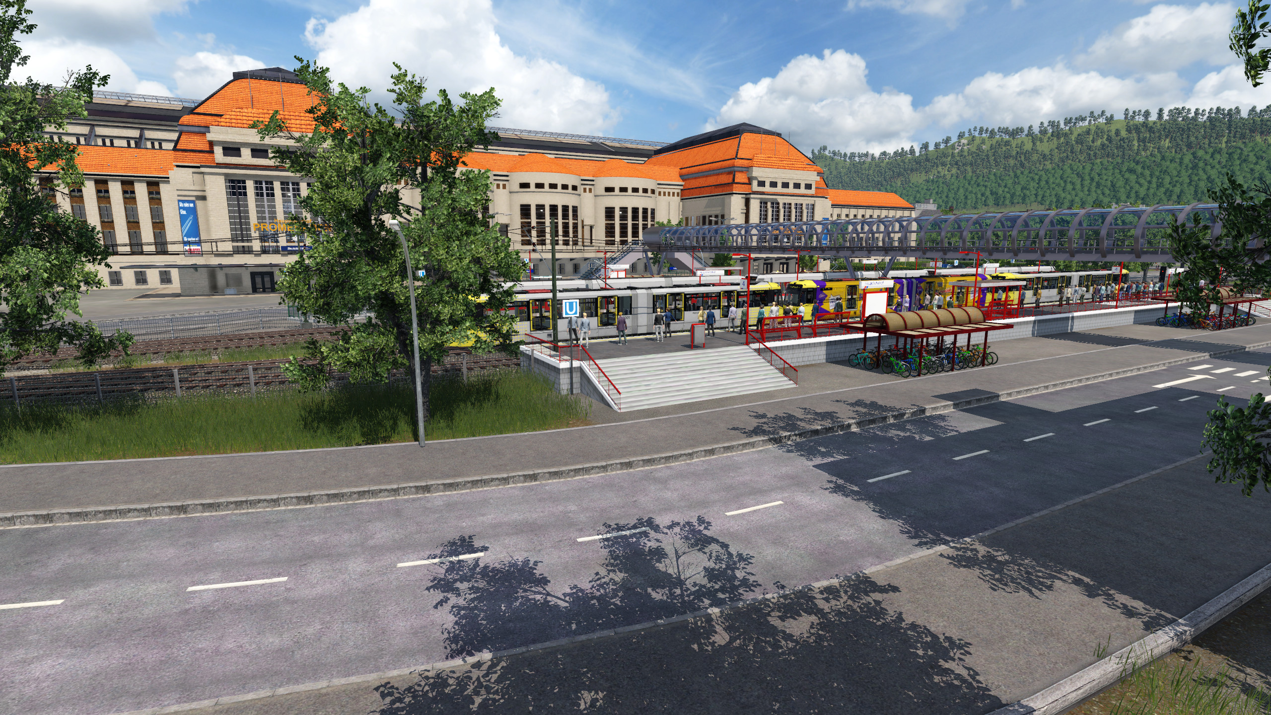 Bahnhofvorplatz Zweicktal
