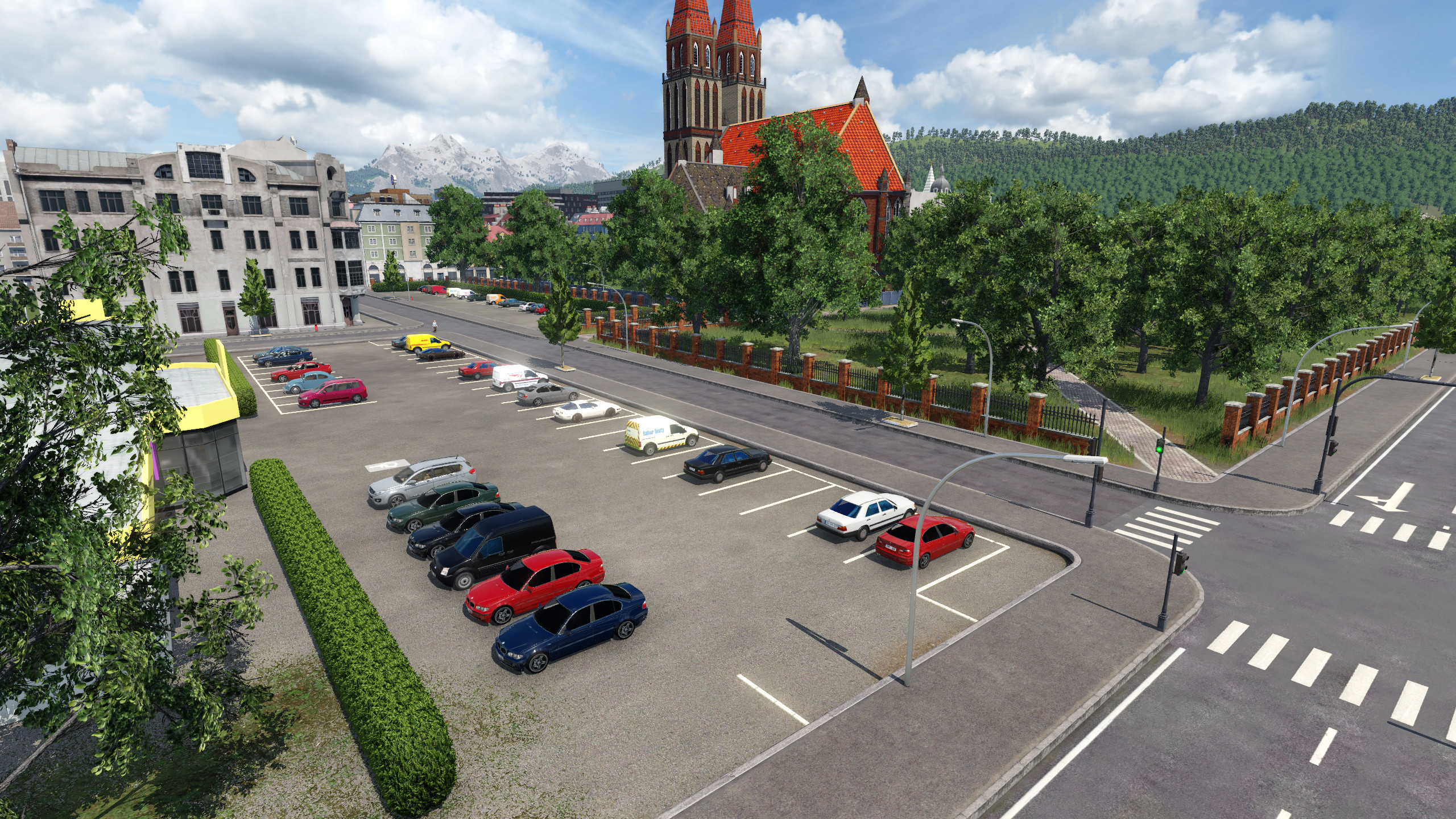 Stadtpark mit Domblick