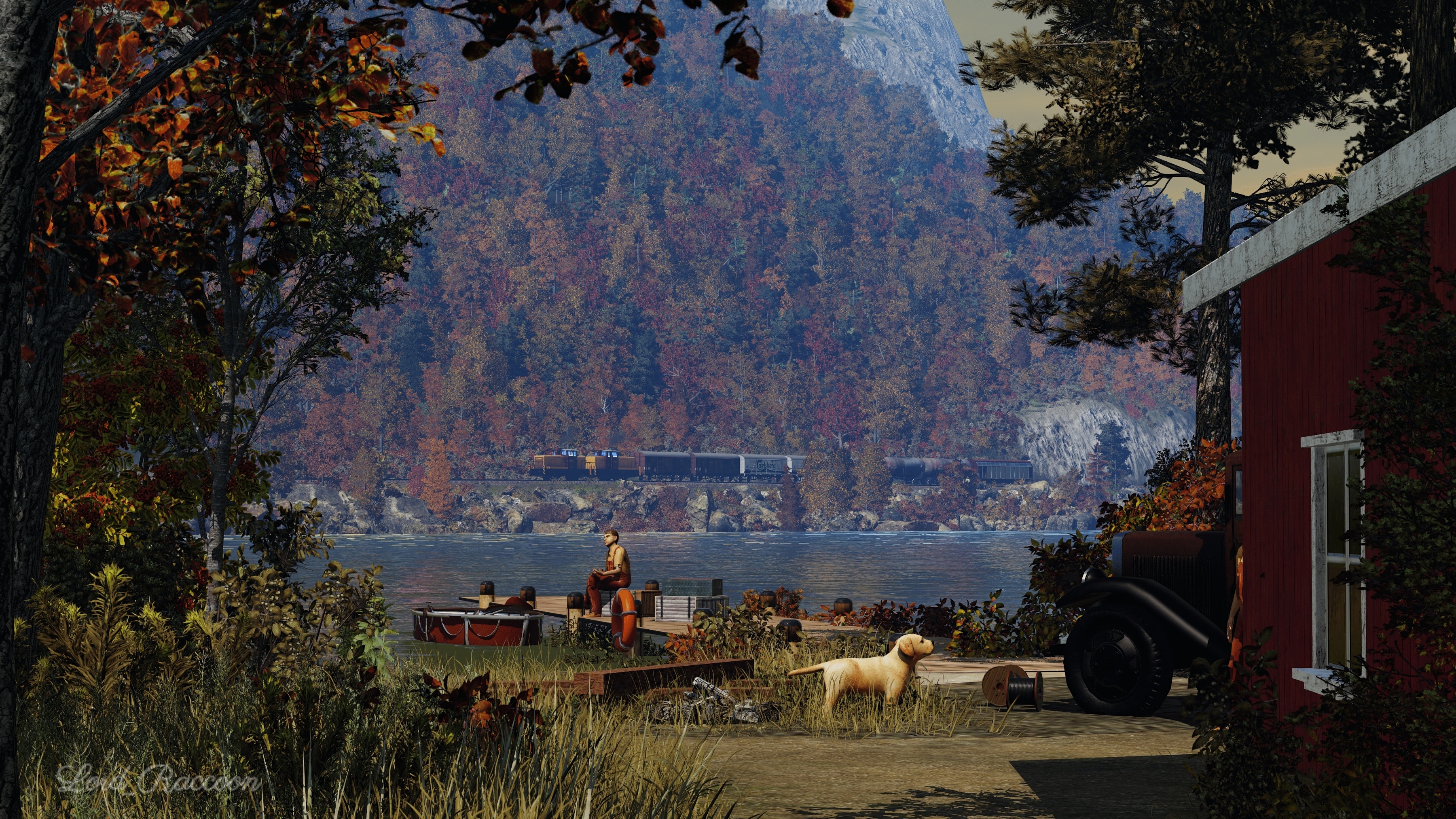 [TpF1] A beautiful evening on the lake
