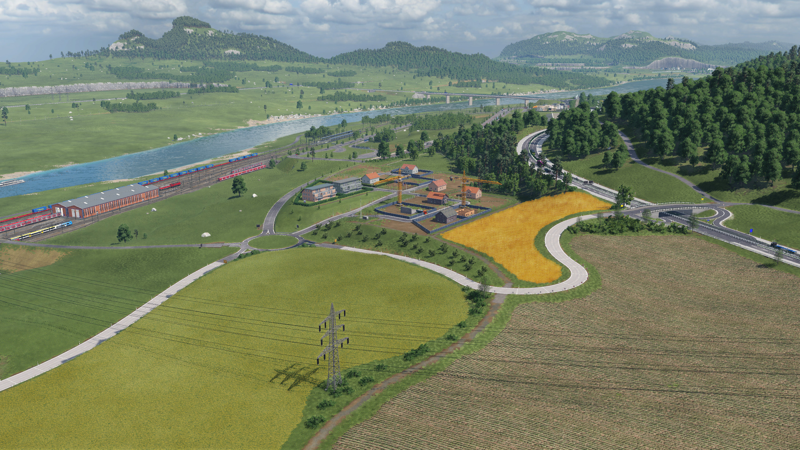Wo früher einmal Feld