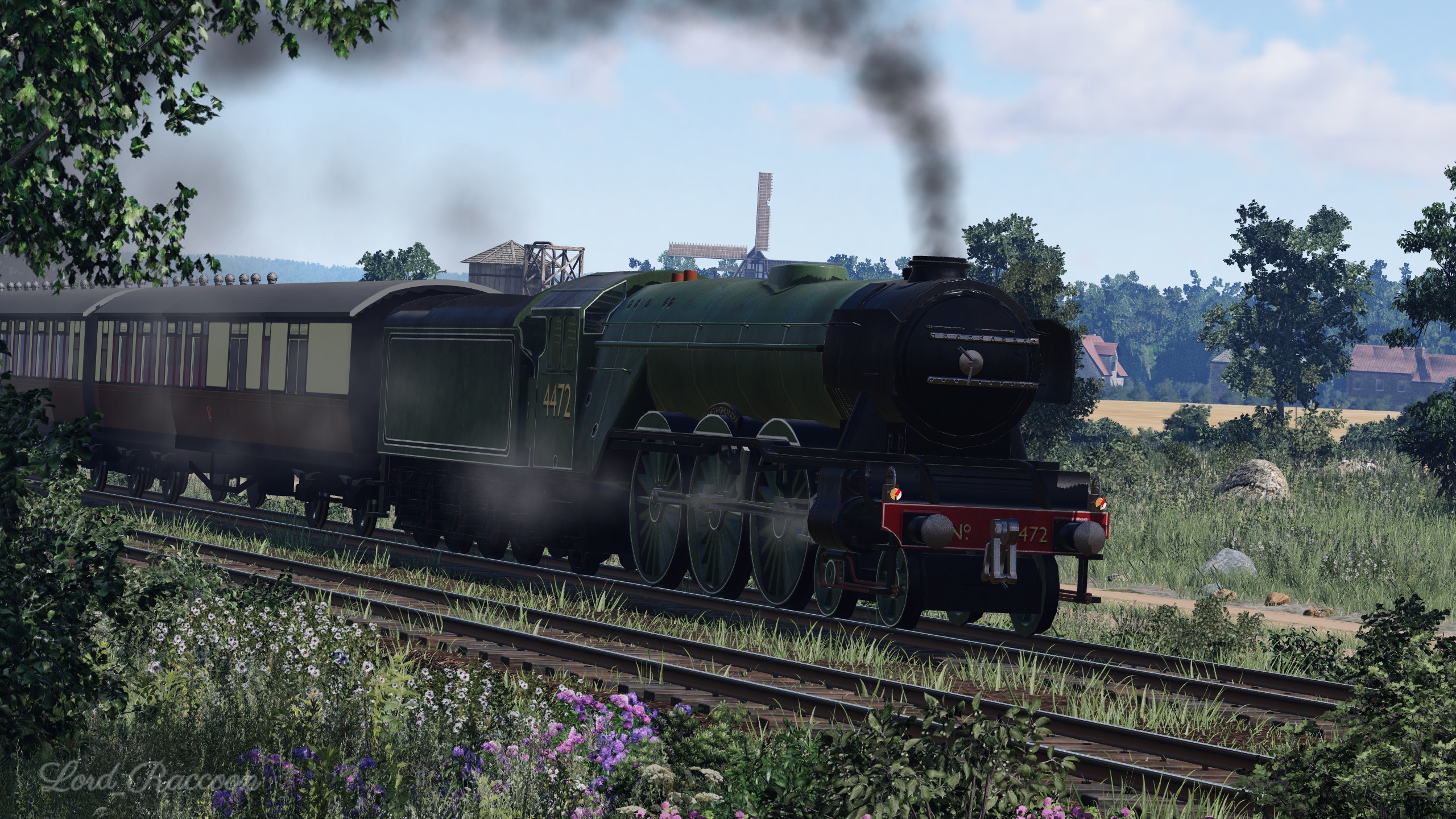 [TpF1] LNER A3 and my attempt into painting-like screenshot