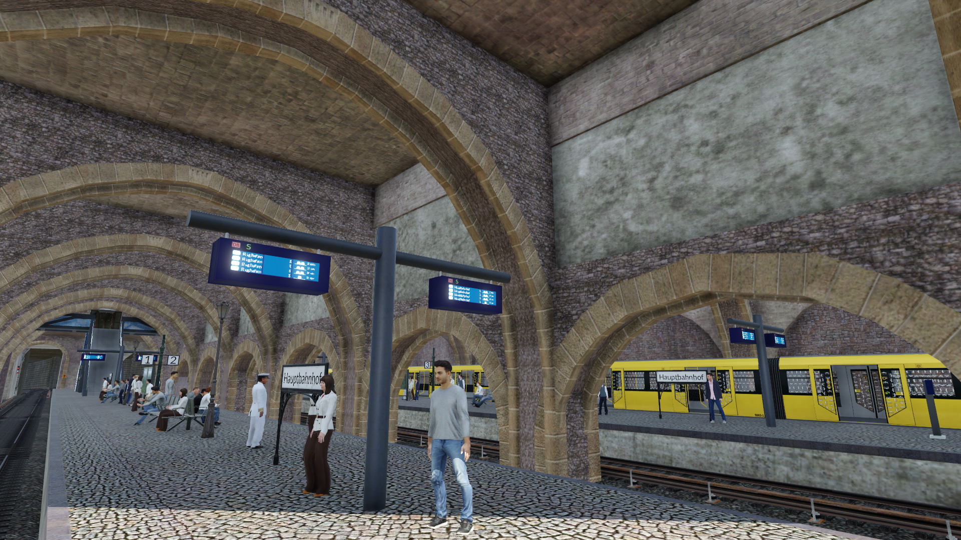 U-Bahnhof "Hauptbahnhof" in Dammburg