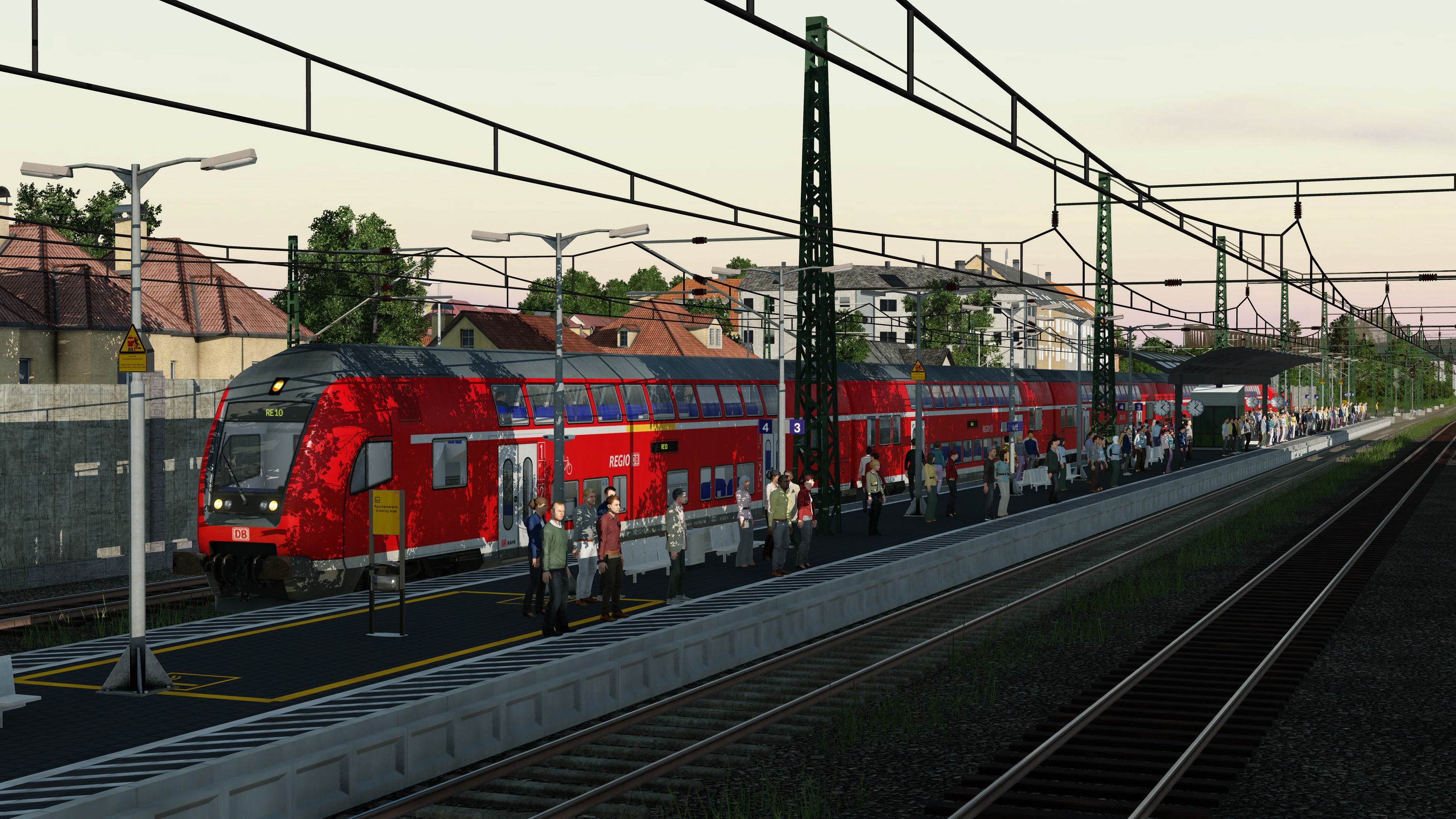 Frühmorgens am Vorstadtbahnhof