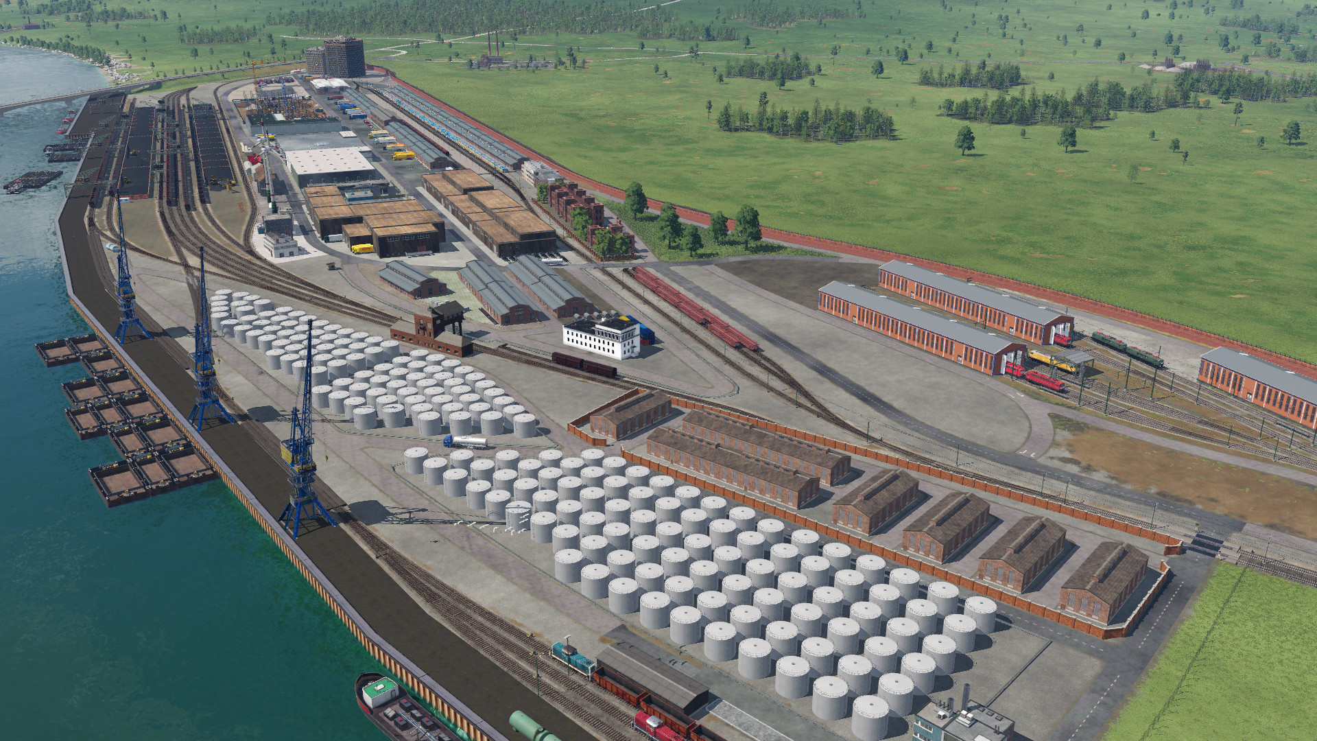 im Hafen