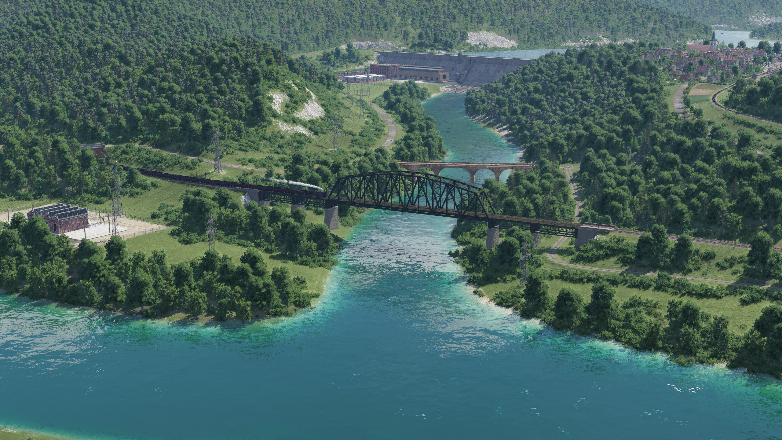 Blick auf die Talsperre Schluchsee