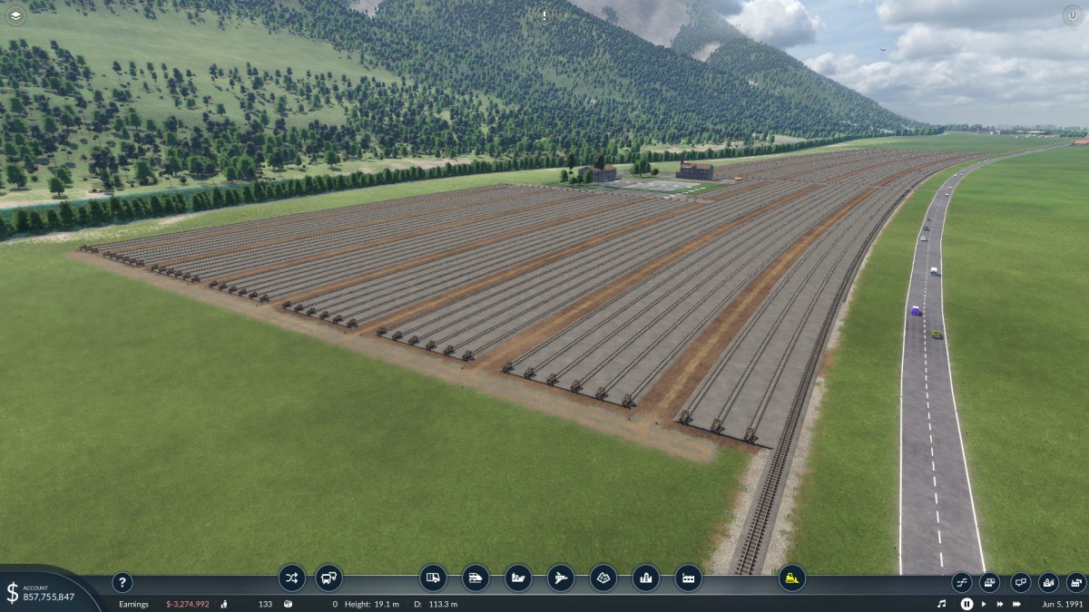 A rail farm where new tracks are grown year round? Or is it the form of something else to be?