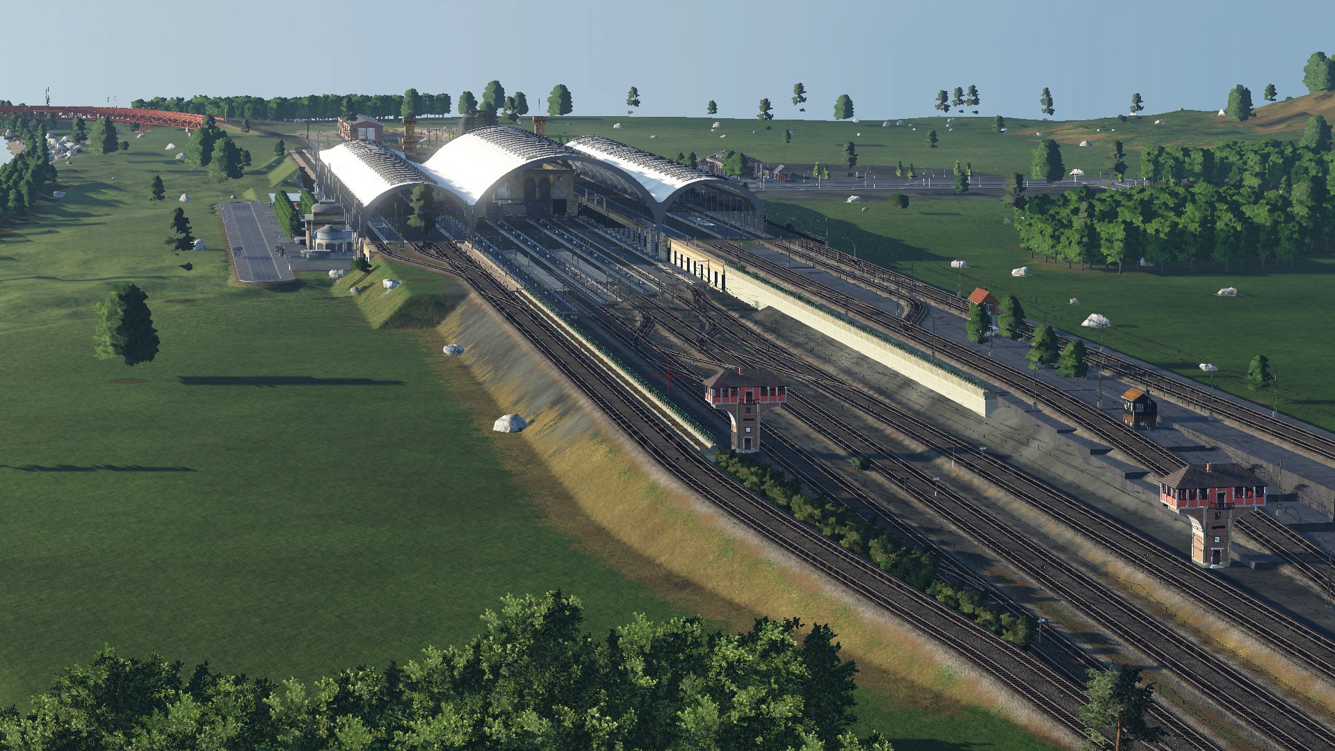 Der Beginn des Hauptbahnhofes