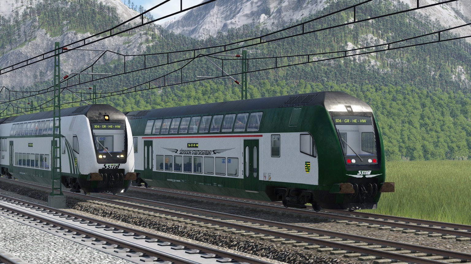 "Altes" und neues Design des Steuerwagens
