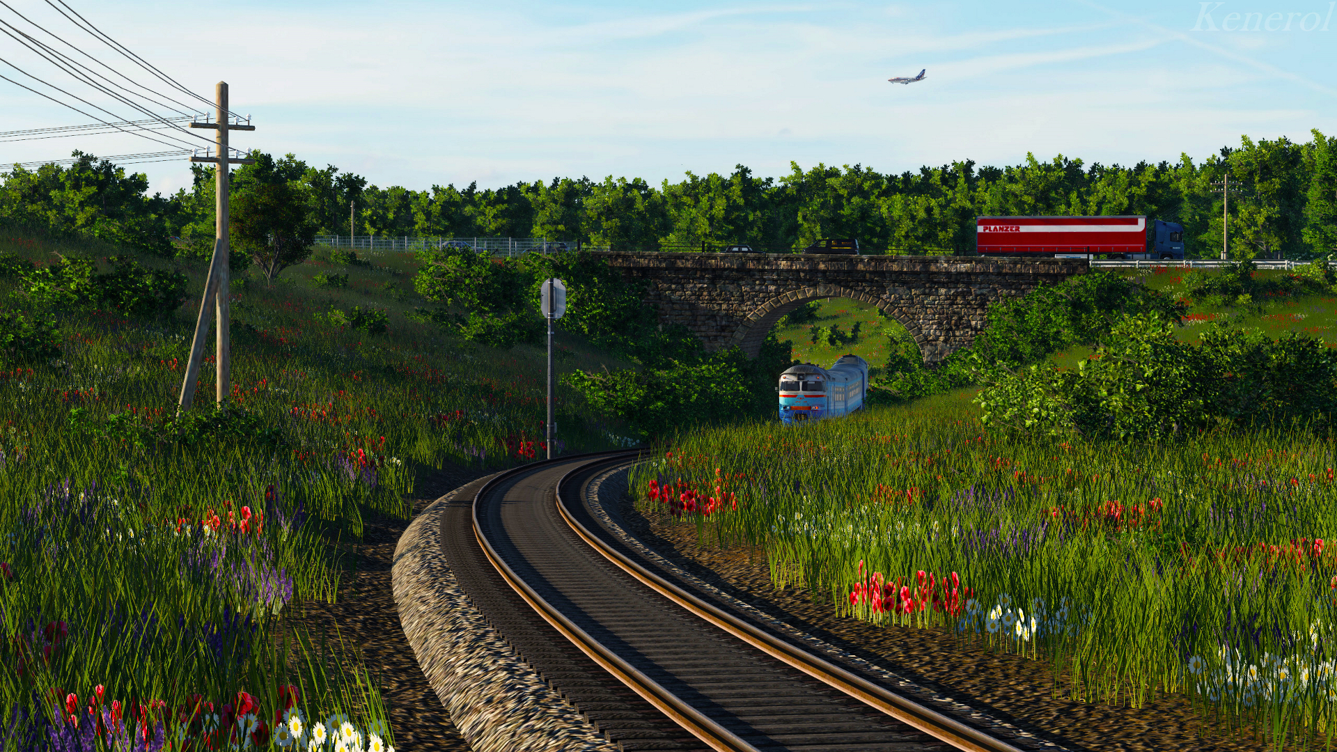 DR1A-199 under the bridge.