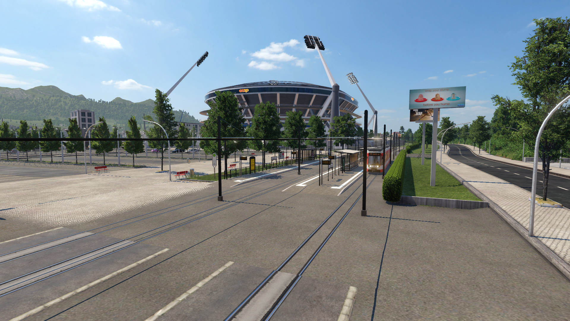 Spielfrei an der Coop-Arena