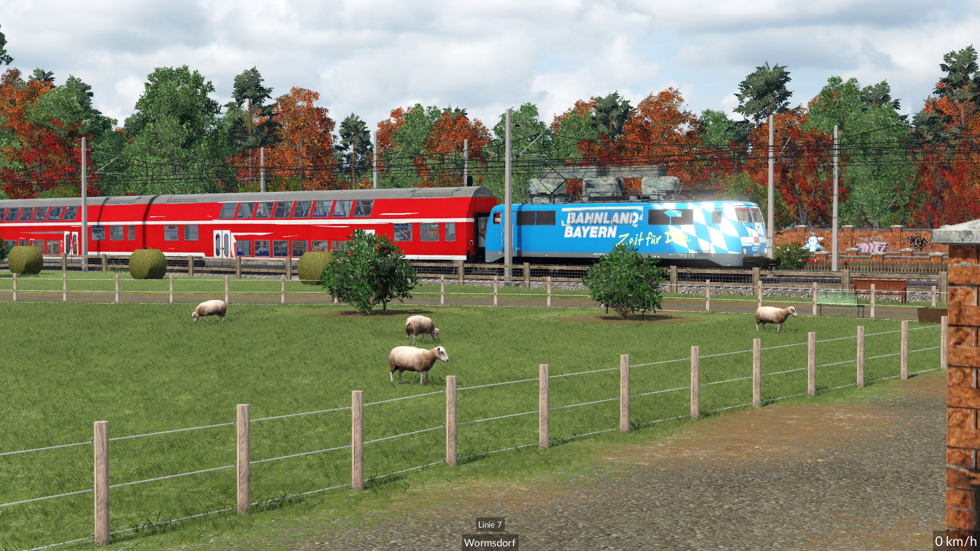 Bahnland Bayern 111 unterwegs