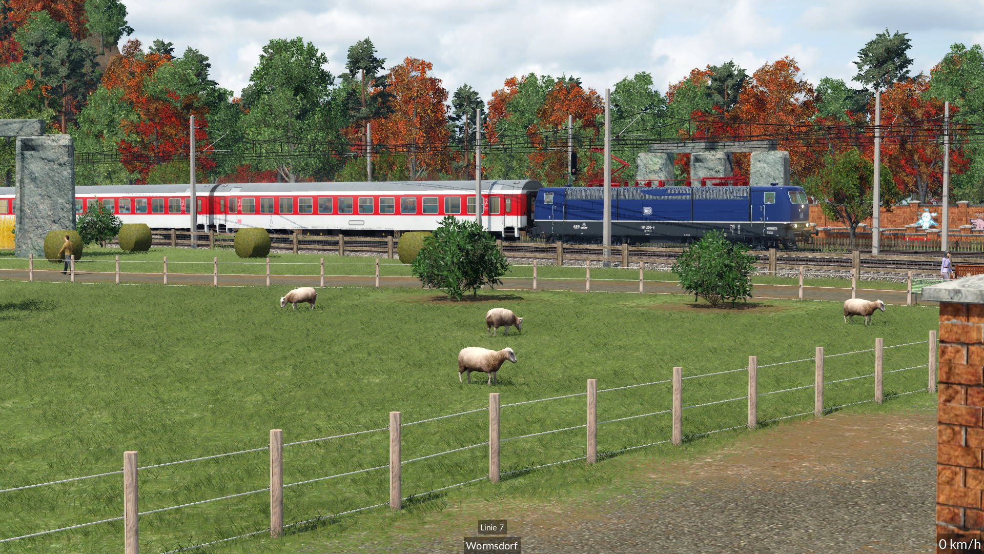 BR 181 mit EC im Saarland
