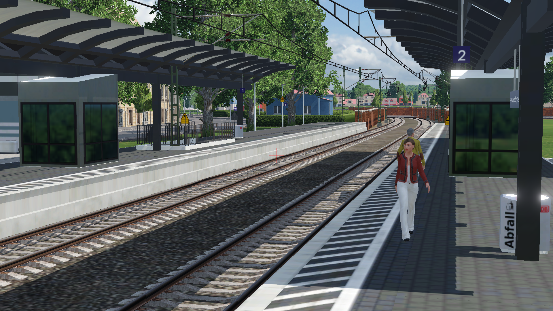 S-Bahn Station Heribert Lange-Allee
