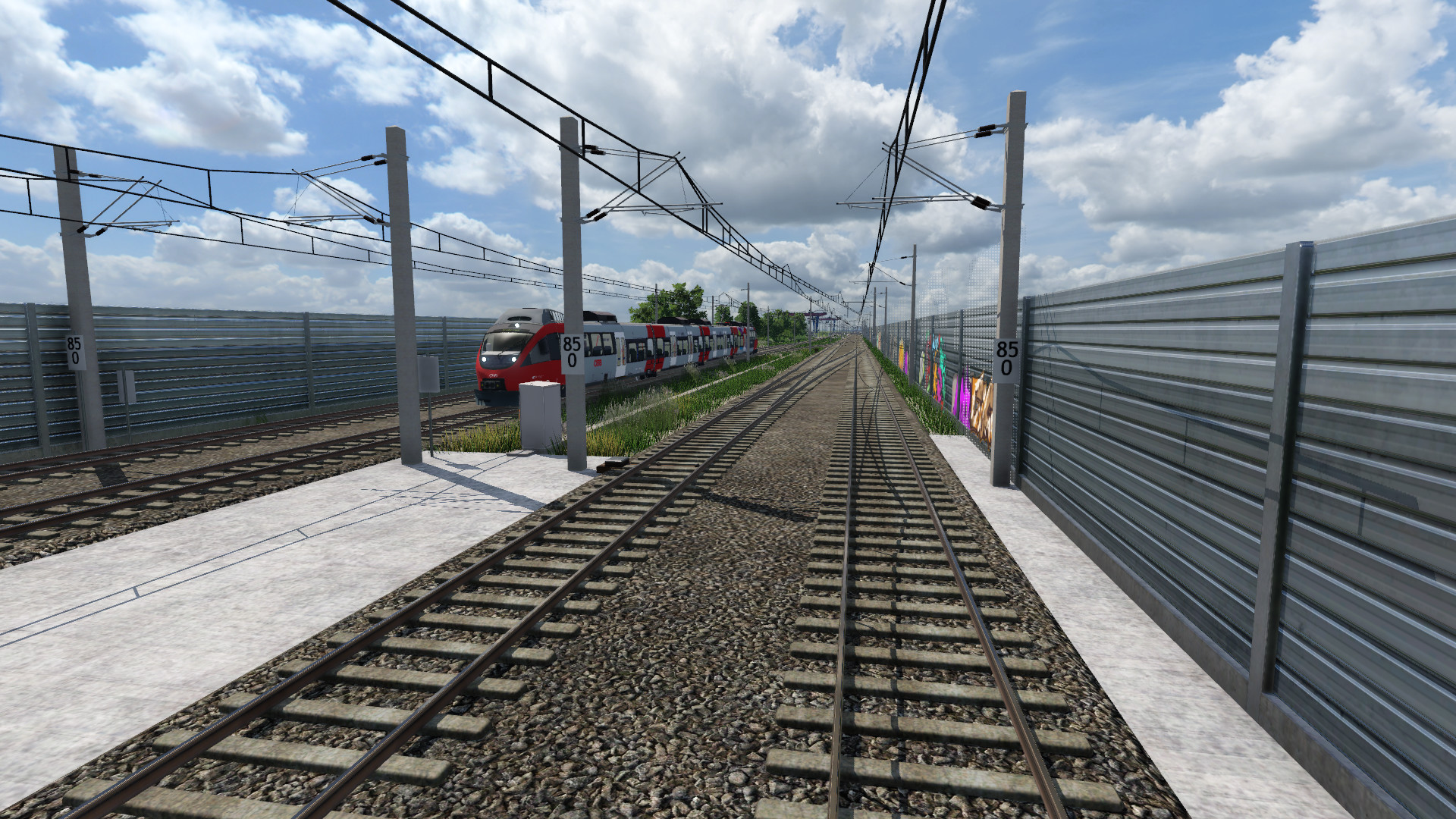 Detailarbeit an der Strecke (WIP)
