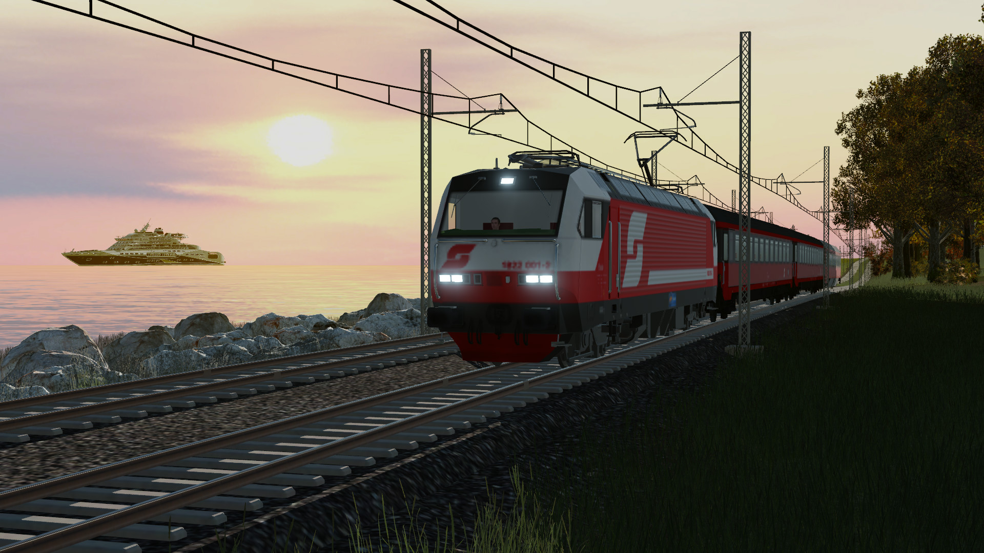 1822 001 auf Reisen