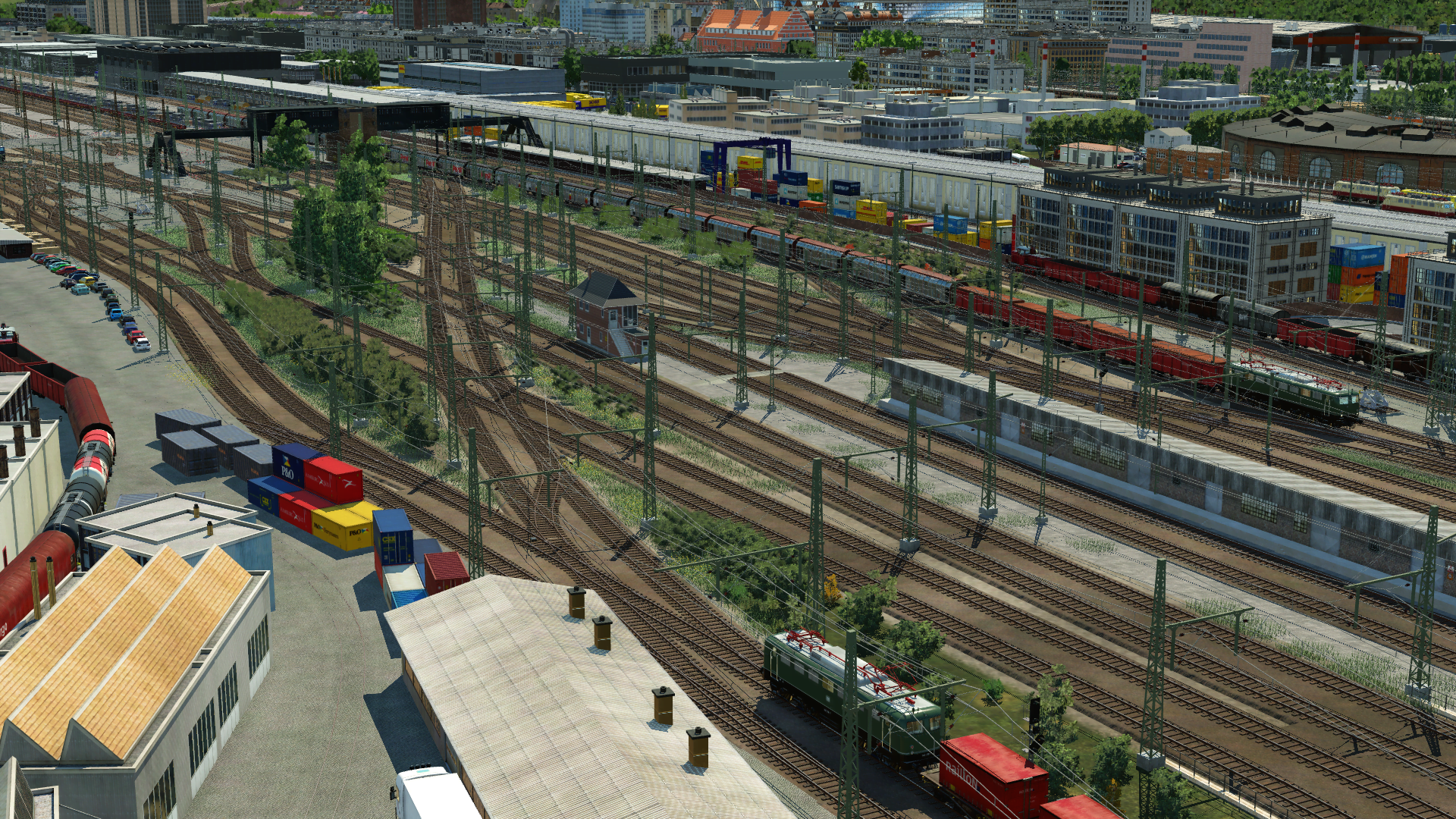Der Rangierbahnhof von Nürnberg 1