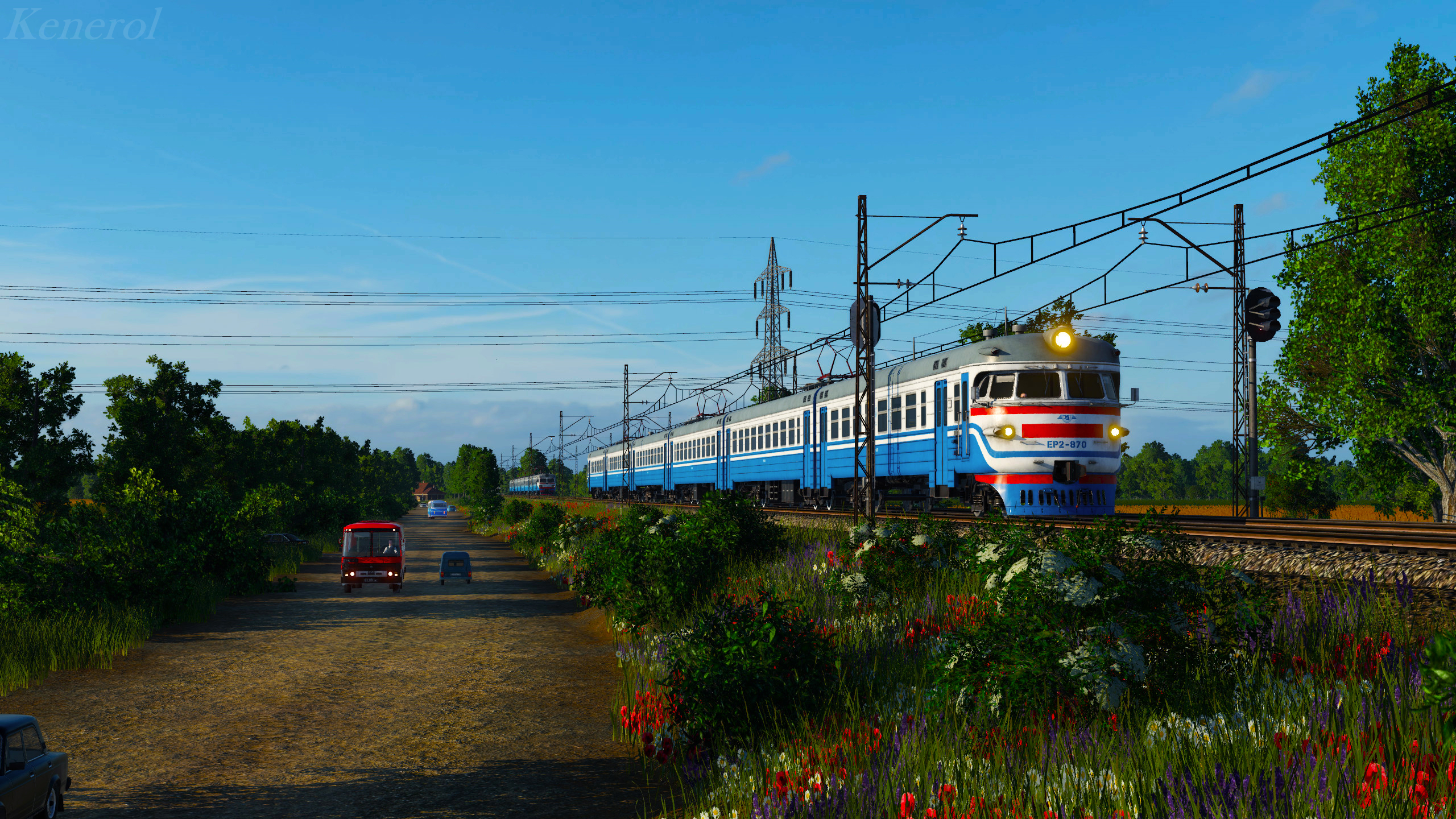 ER2-870, somewhere among the fields.