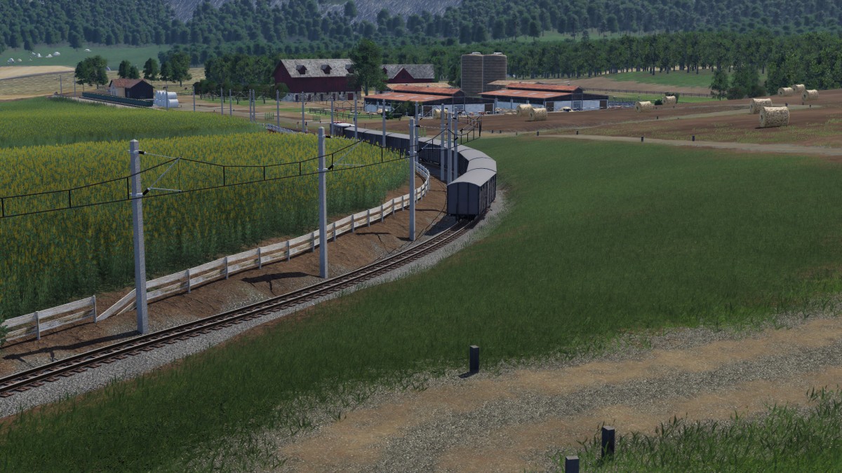 Schmalspuriger Getreidetransport - NEP Version