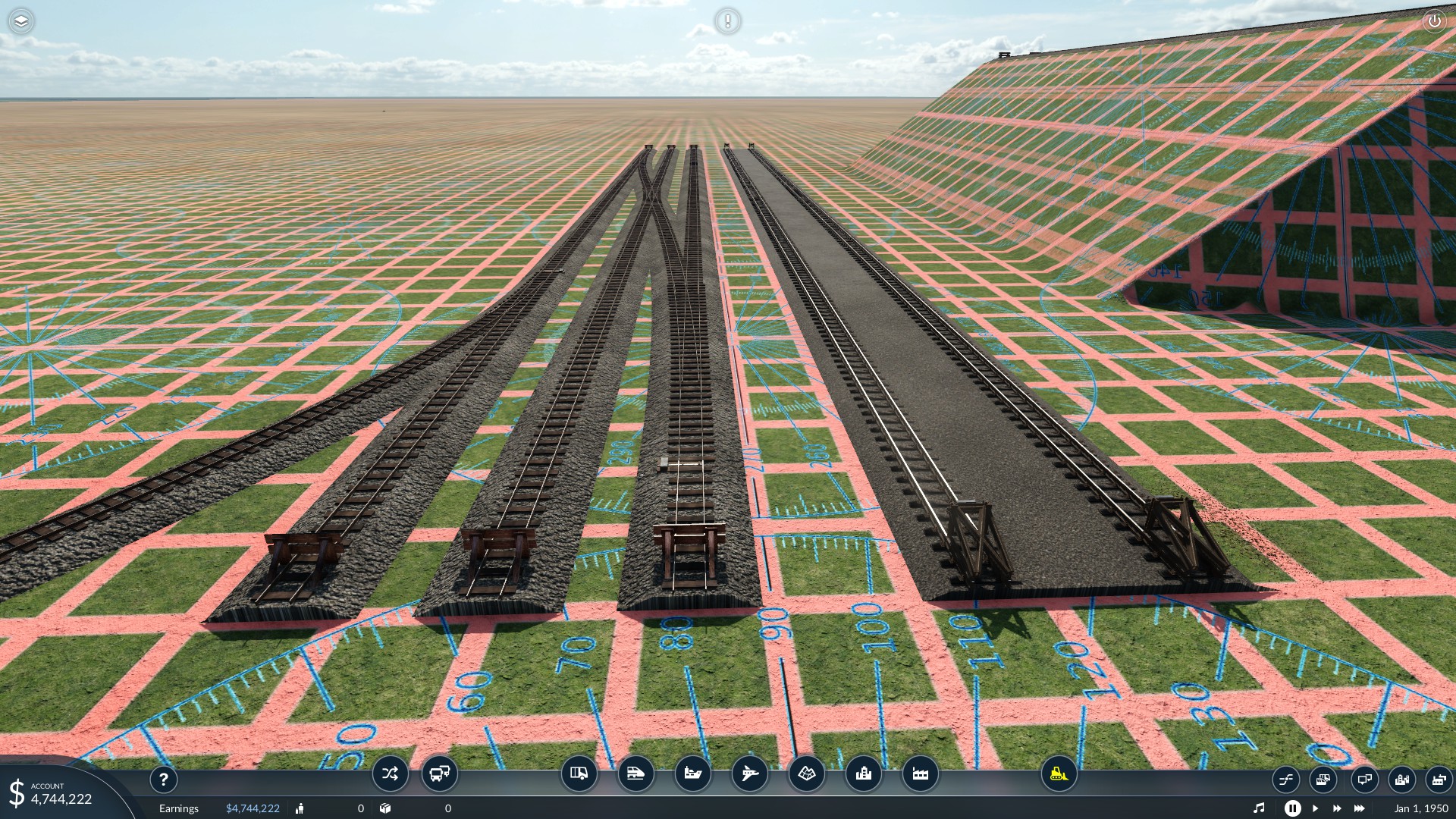 Reworked 600mm track.