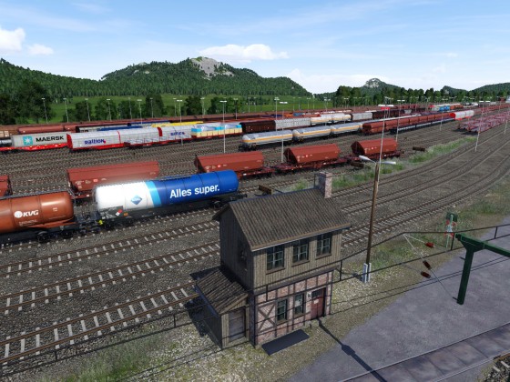 Zusammenstellung der neuen Züge nach dem Rollberg