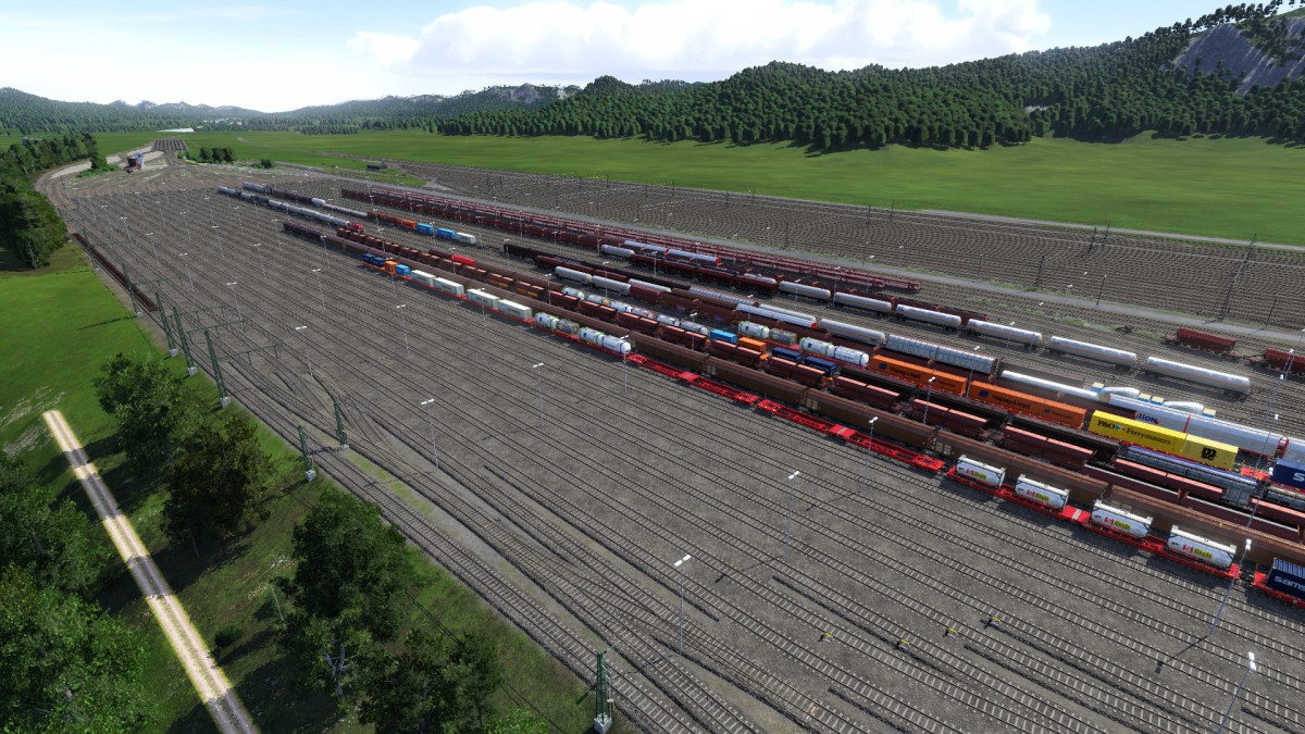 Zusammenstellung der neuen Züge nach dem Rollberg