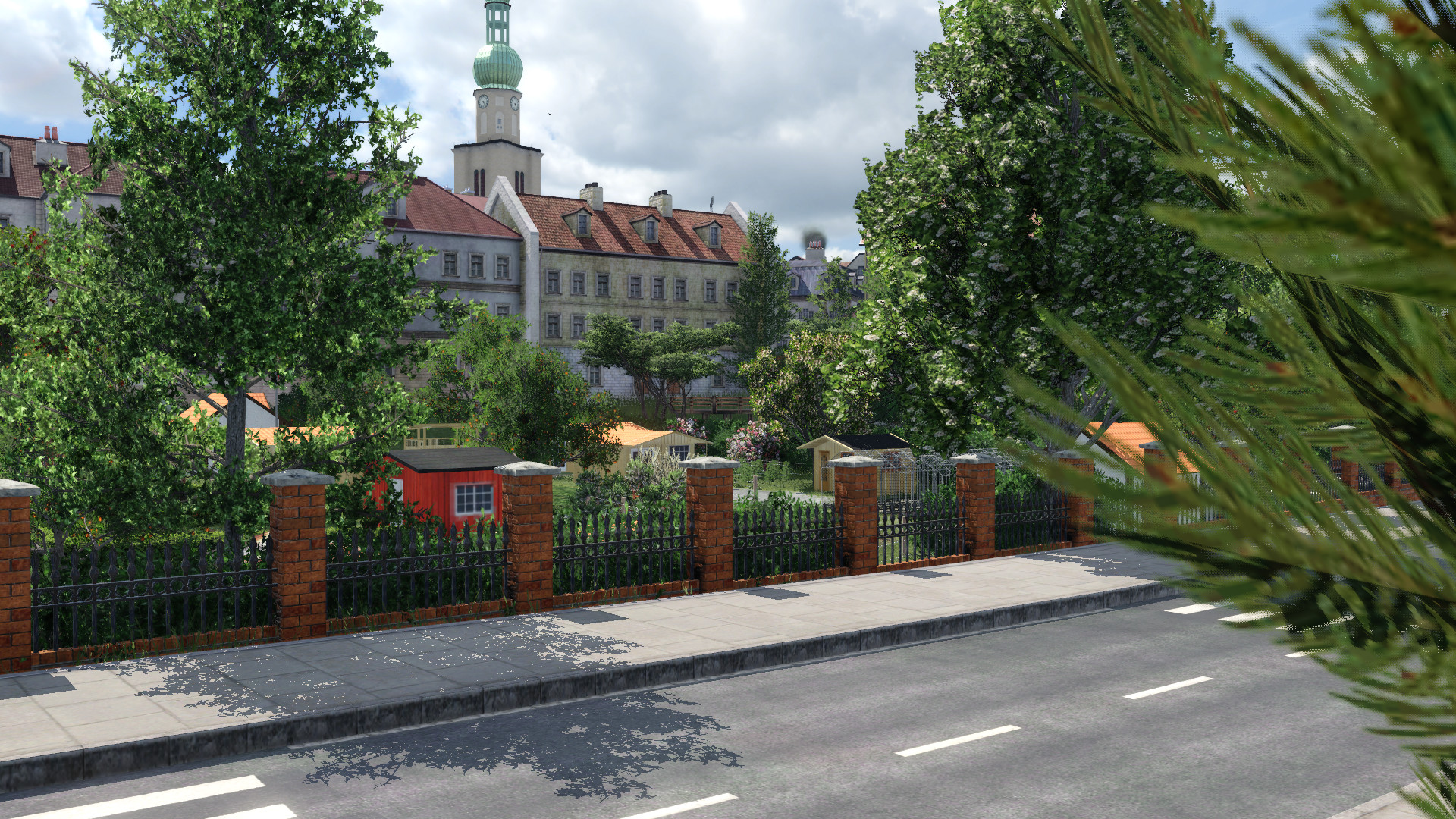Von der Unteren Grabenstrasse her...