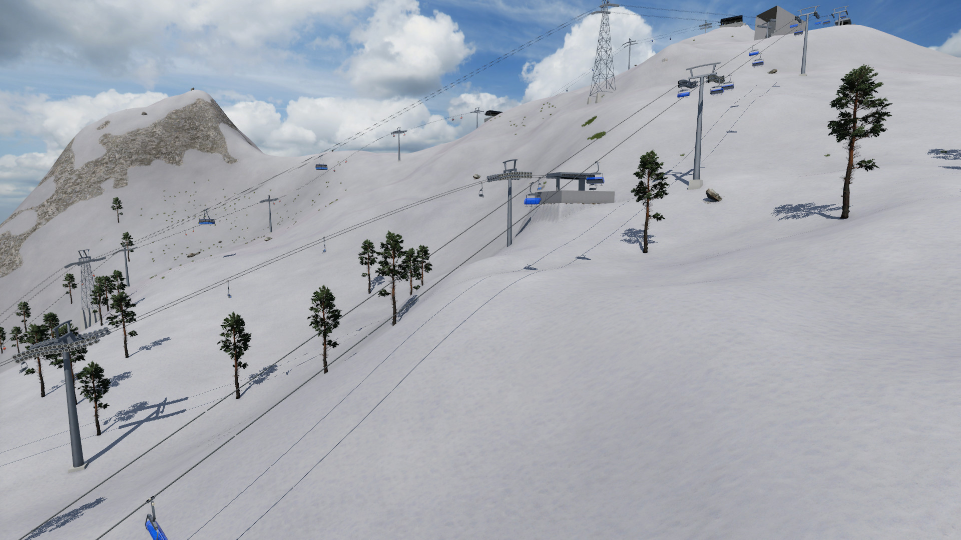 Das Skigebiet Alpenberg entsteht