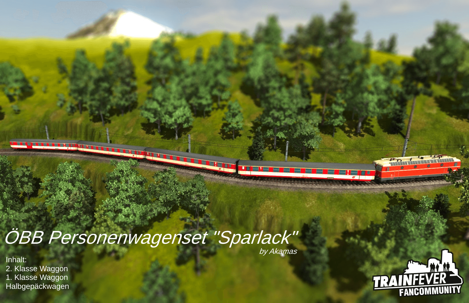 ÖBB Waggons "Sparlack
