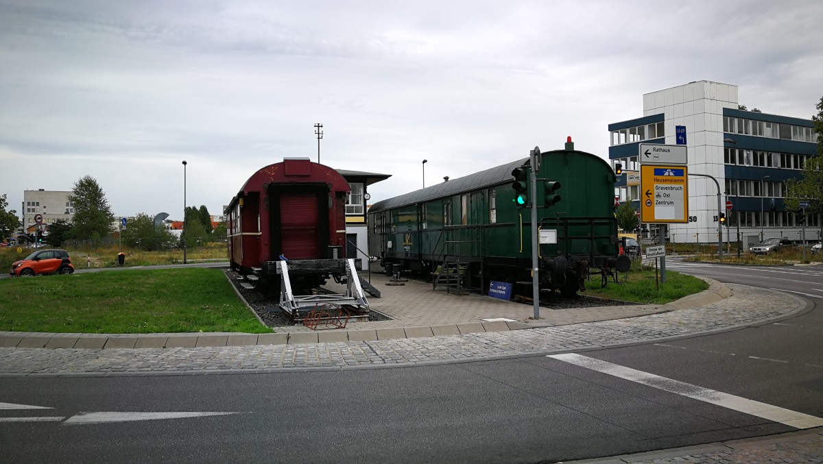 Neu-Isenburg Denkmal ehemaliger Güterbahnhof