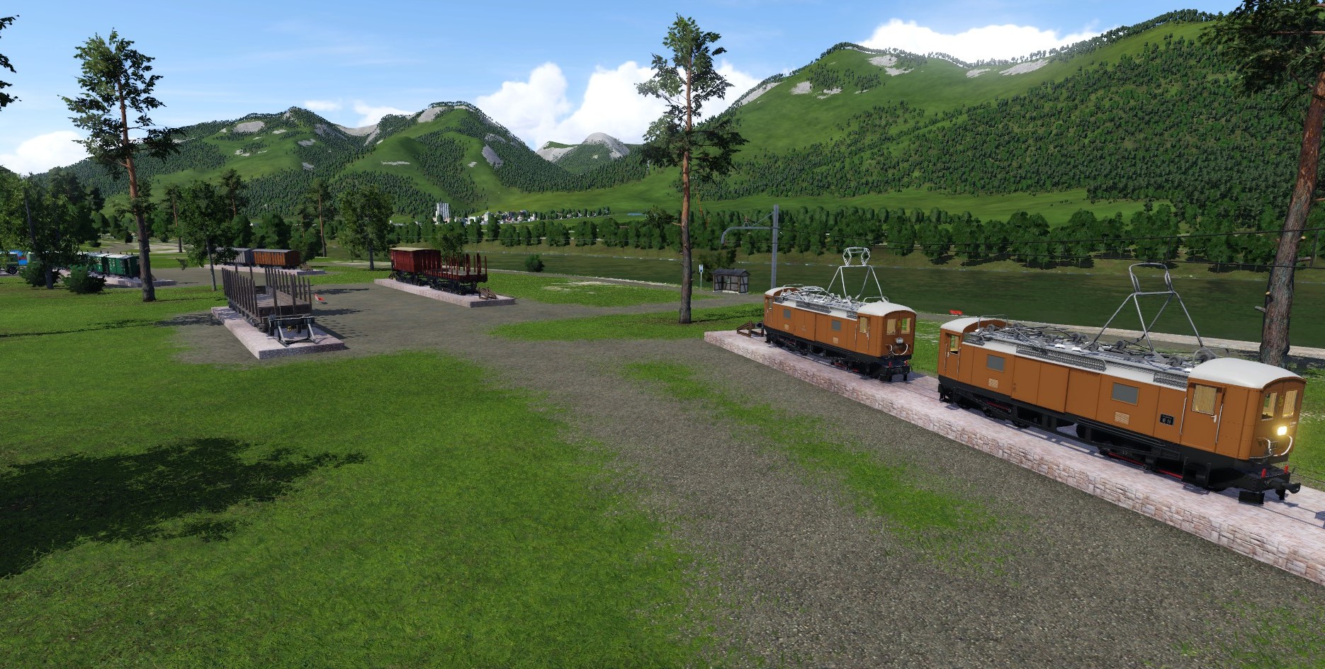 The Railroad Exhibit is close to being finished as far as exhibits go.