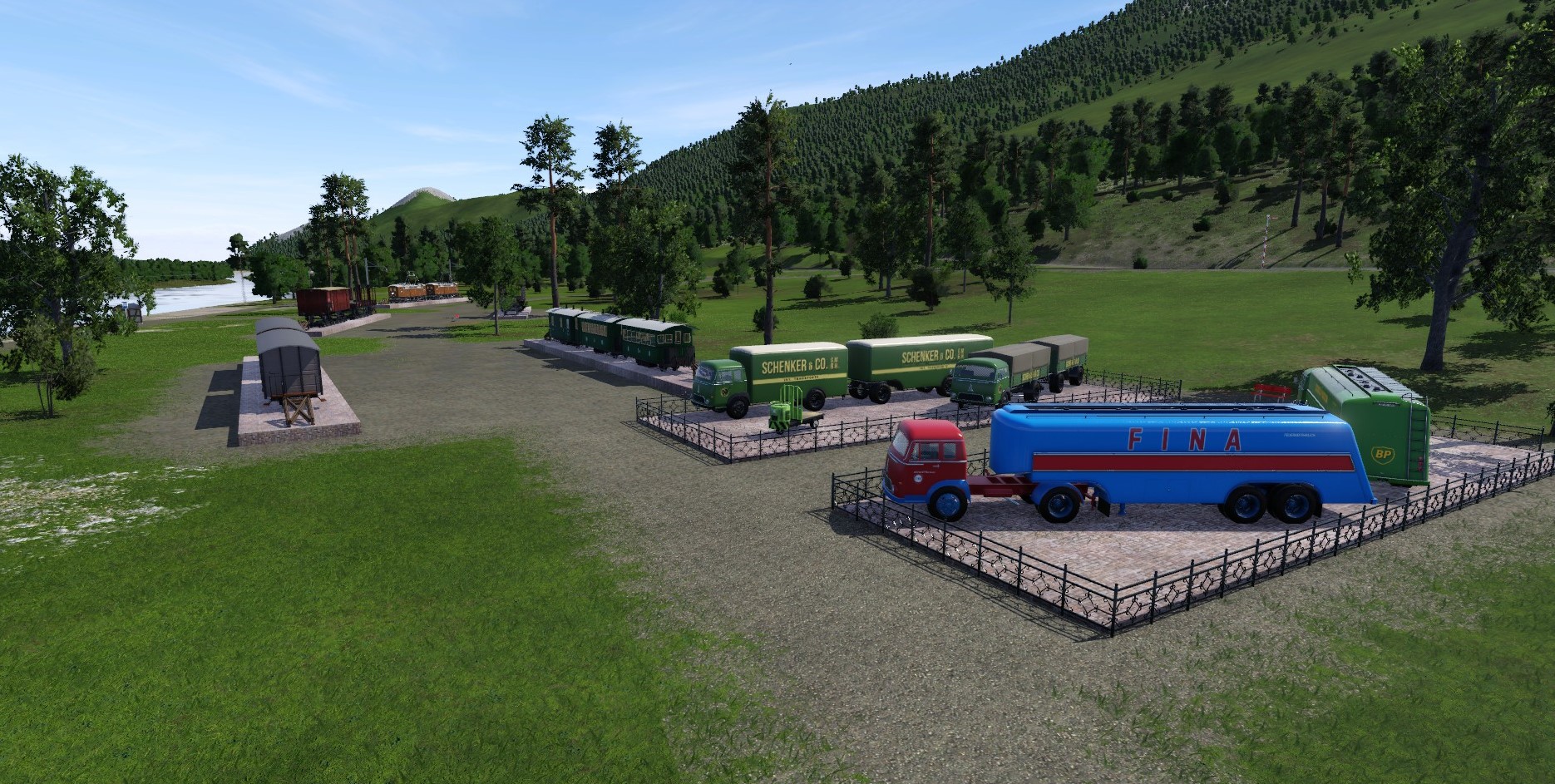 From Rails to Roads, the exhibition continues.