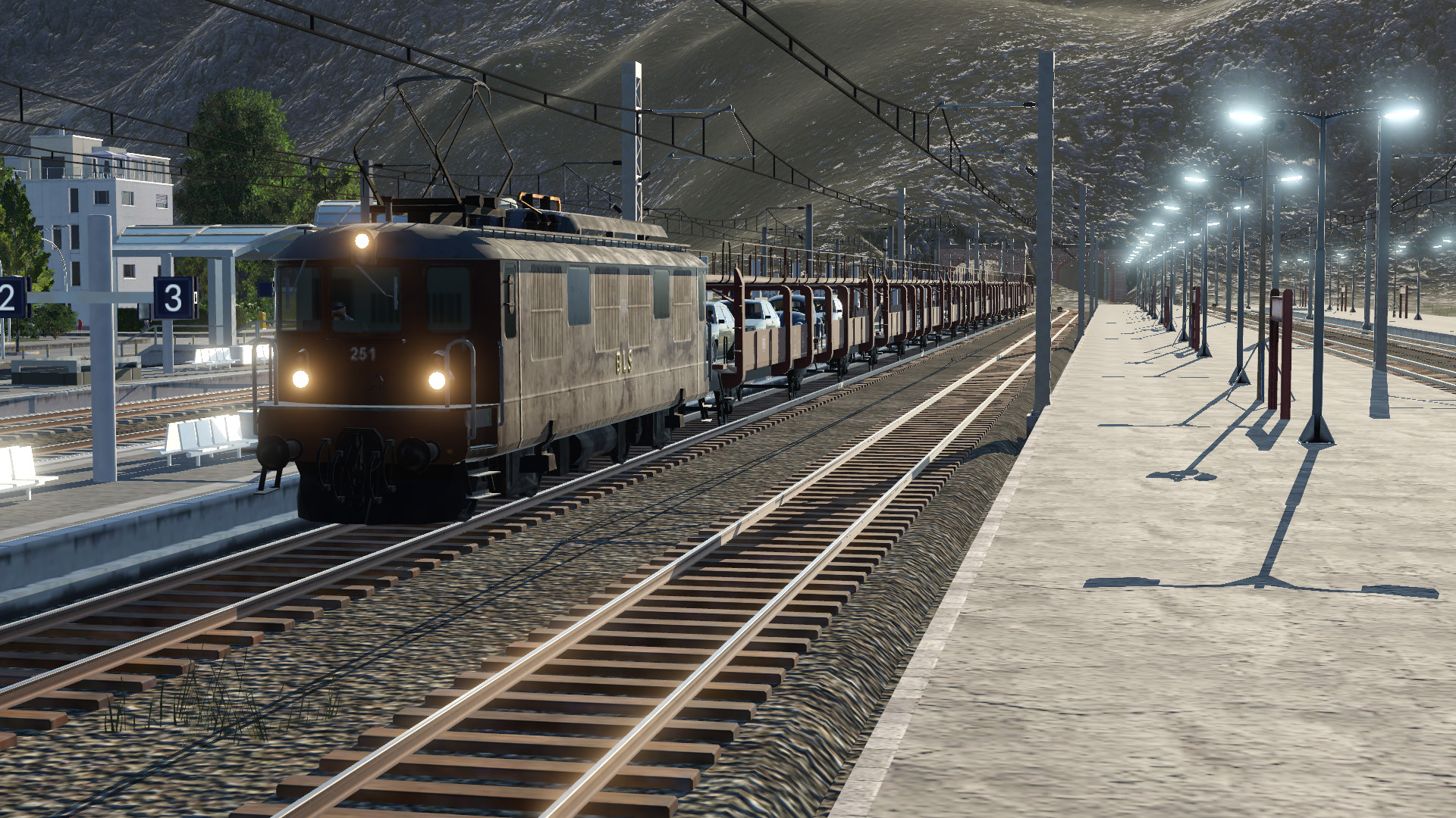 Autozug in Kandersteg
