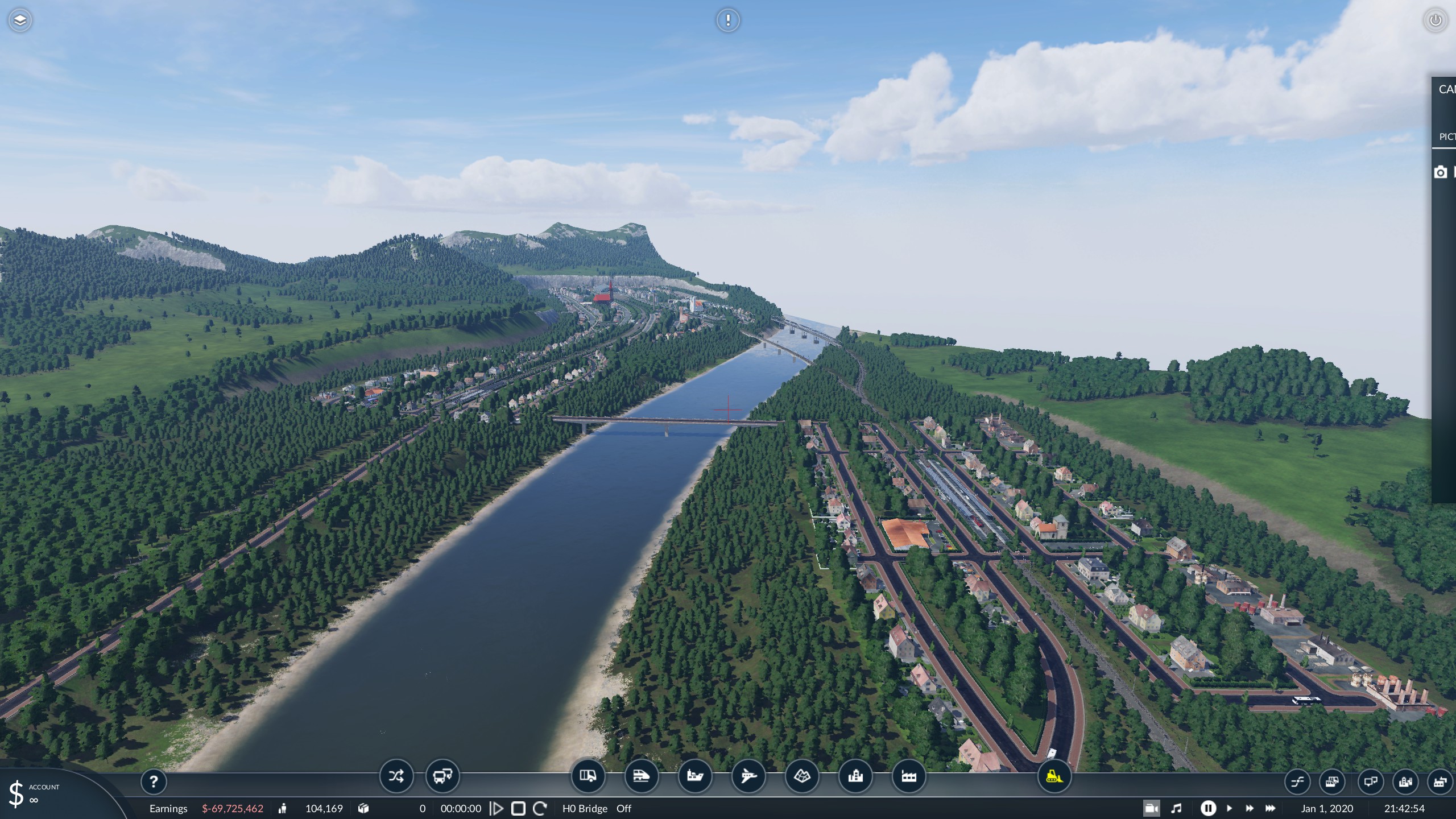 Blick richtung Rehau