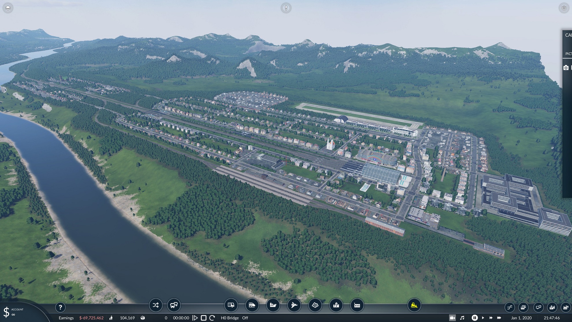 Die start Stadt