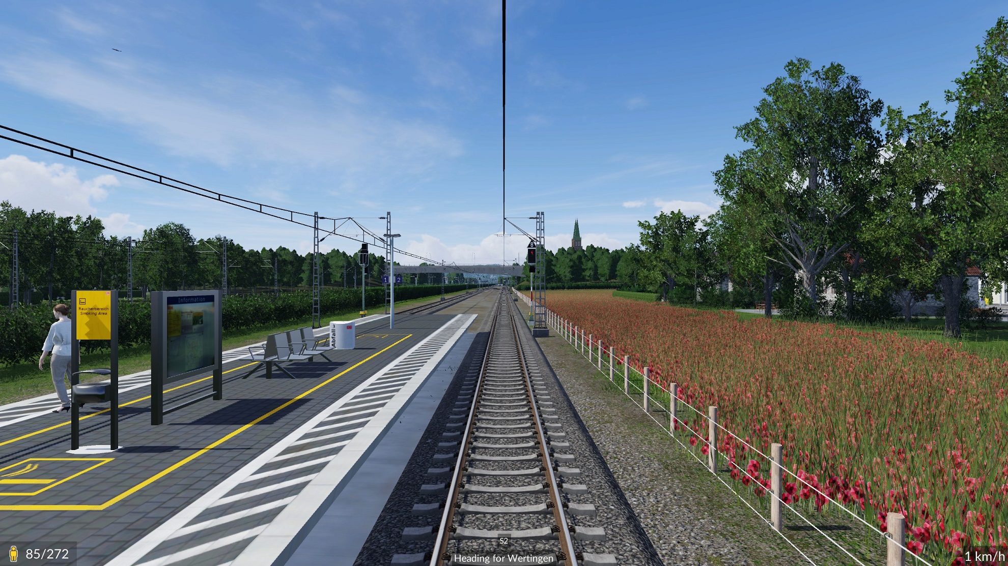 Mit der S-Bahn aus der Stadt raus