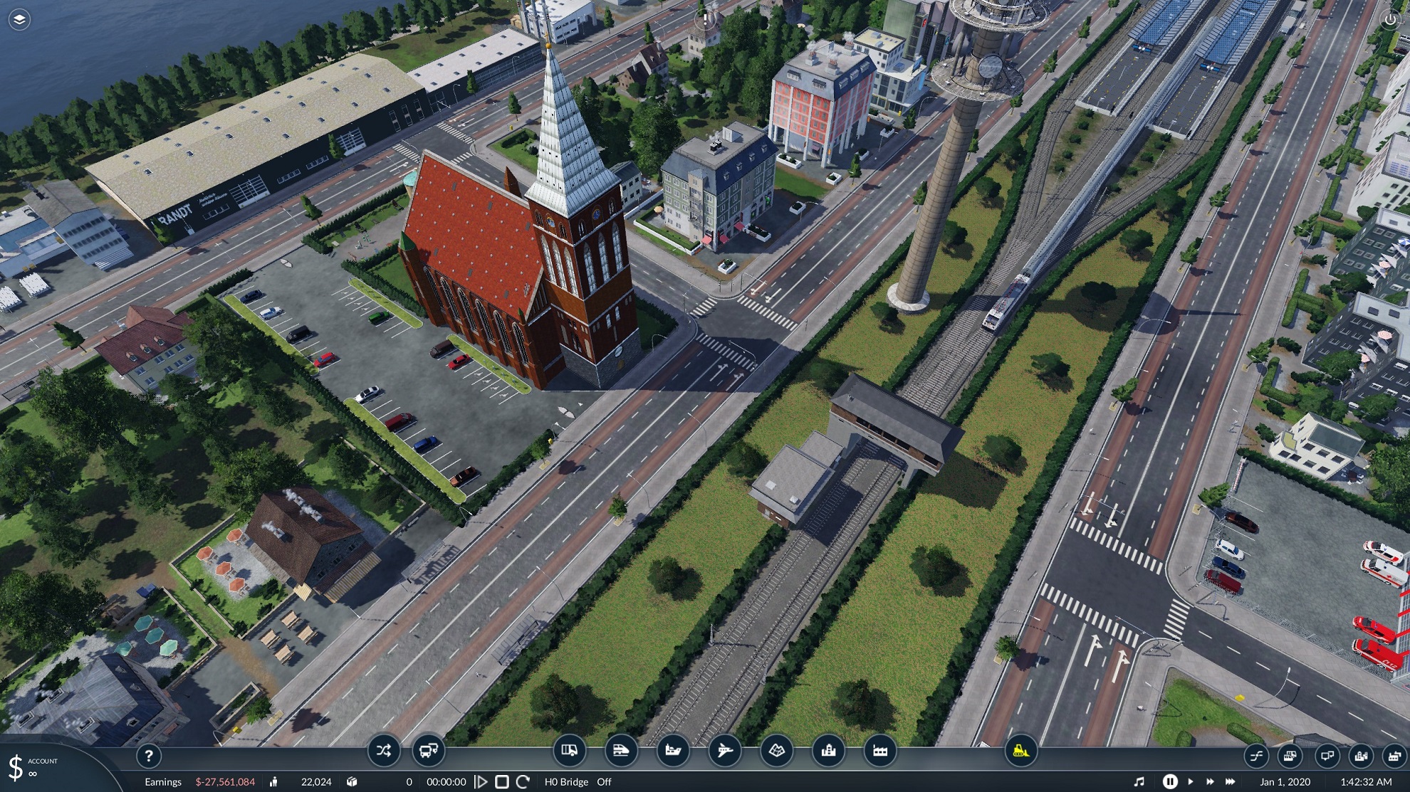 Dom und Bahnhof