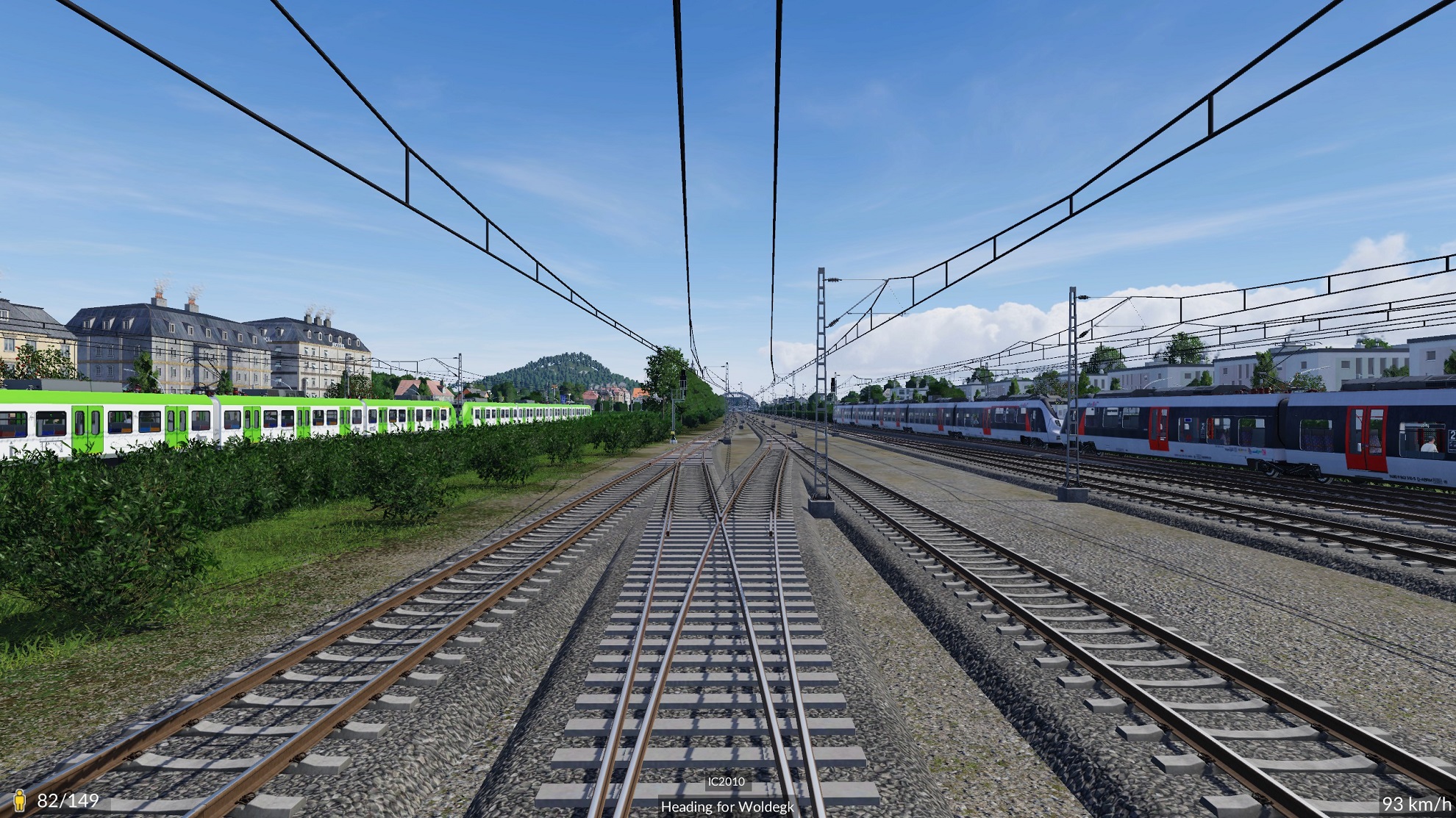 Auf dem Weg zum HBF