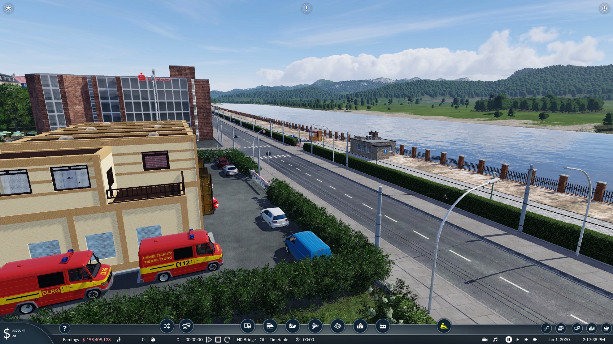 Feuerwache an der Promenade