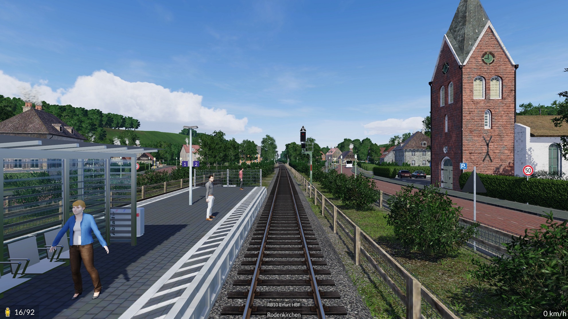 Im Bahnhof Rodenkirchen