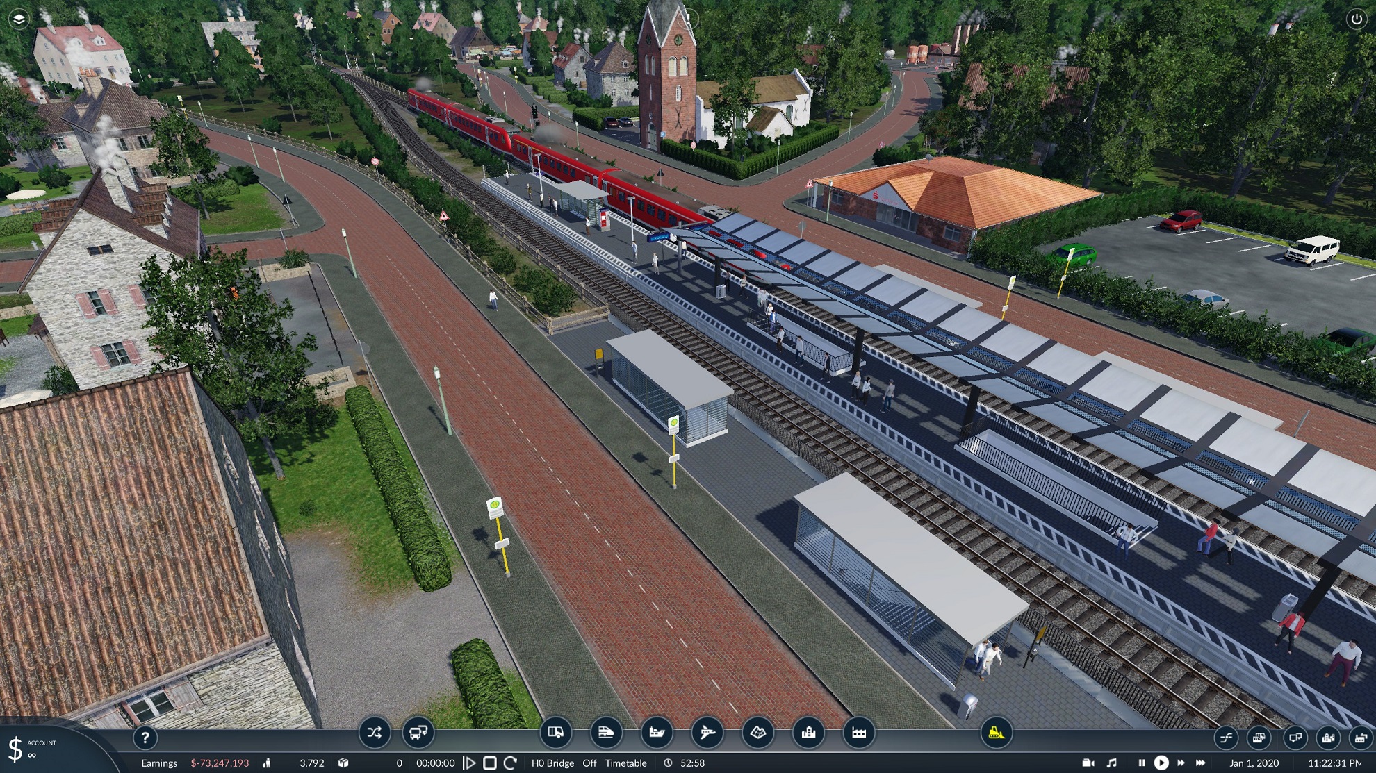 Ausfahrt aus Rodenkirchen