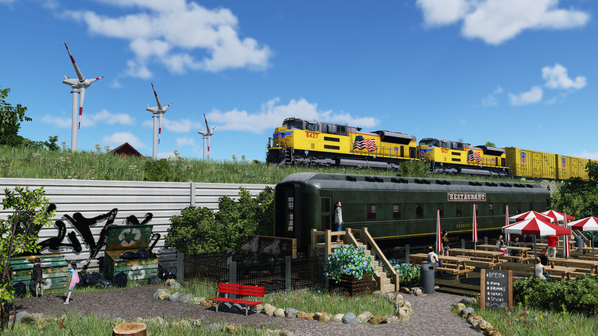 [TpF1] Dining car