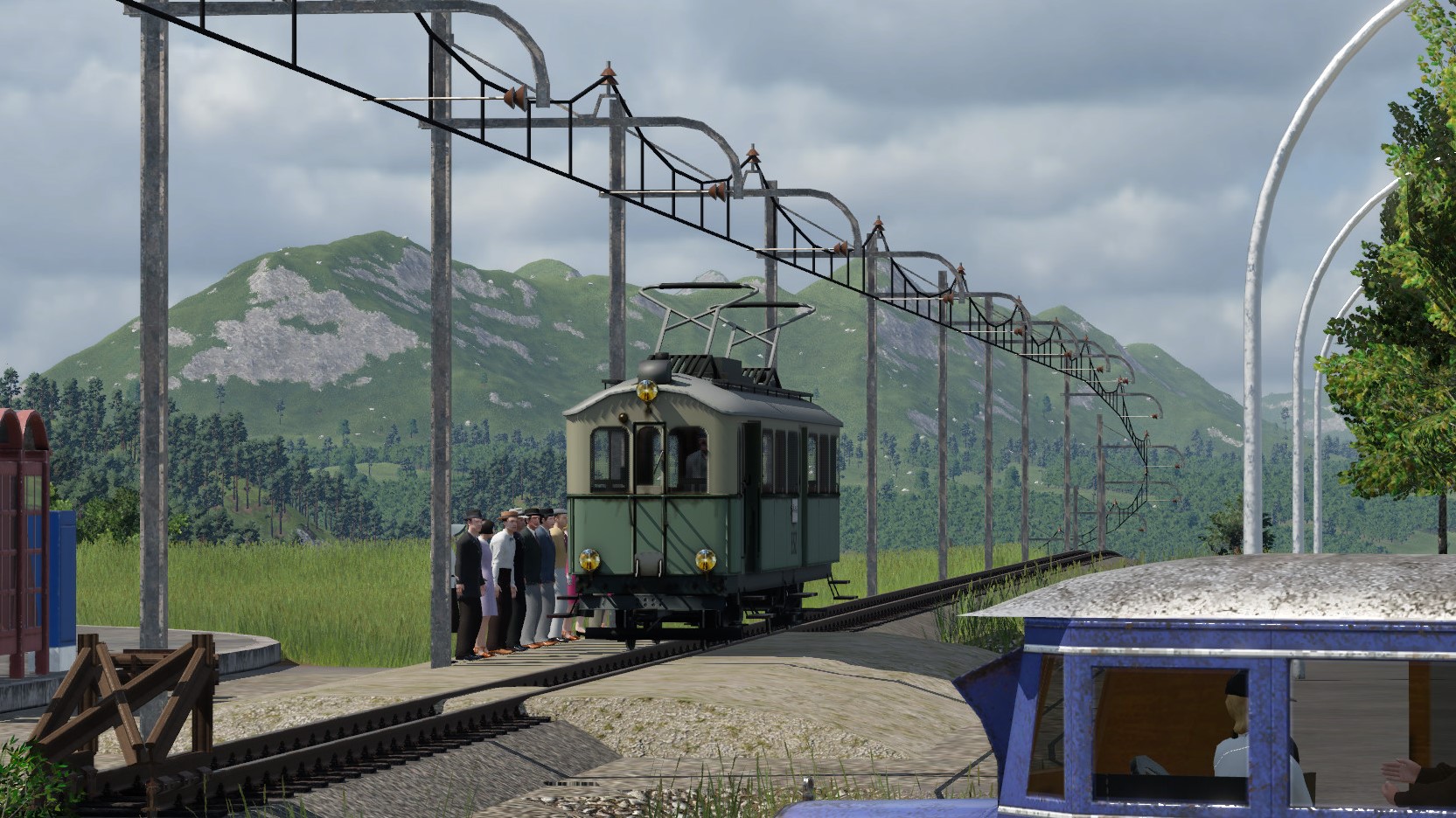 ESZ CFe 4/4 erreicht Endstation