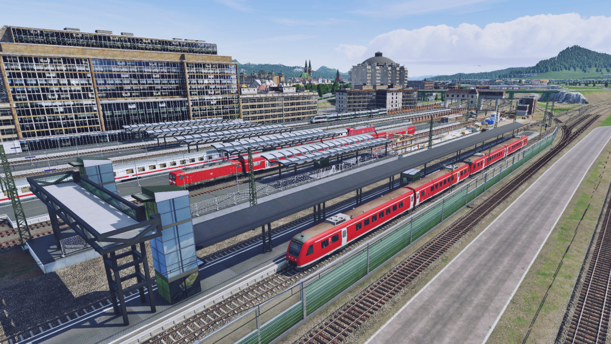 Neuer Bahnsteig am Schwansteiner Hauptbahnhof