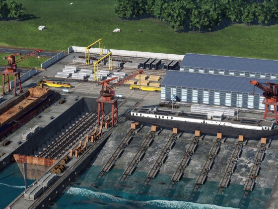 WIP~ (UEP_204a)_Shipyard_  (ship depot + truck station)