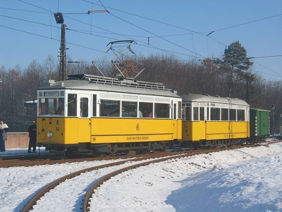 Traditionszug der Thüringer Waldbahn am "Boxberg"