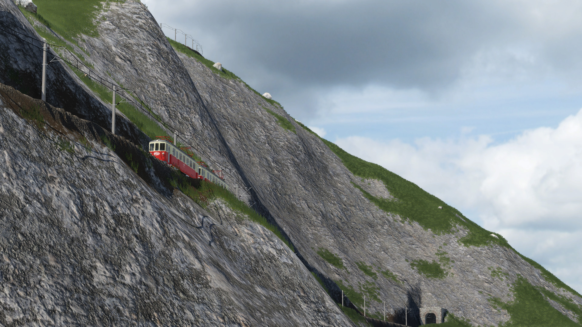 Bergbahn von Trivenau zum Großen Toven
