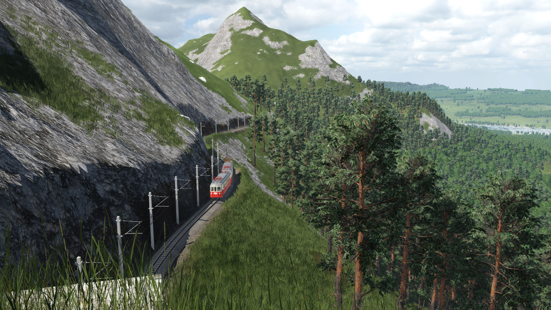 Bergbahn von Trivenau zum Großen Toven