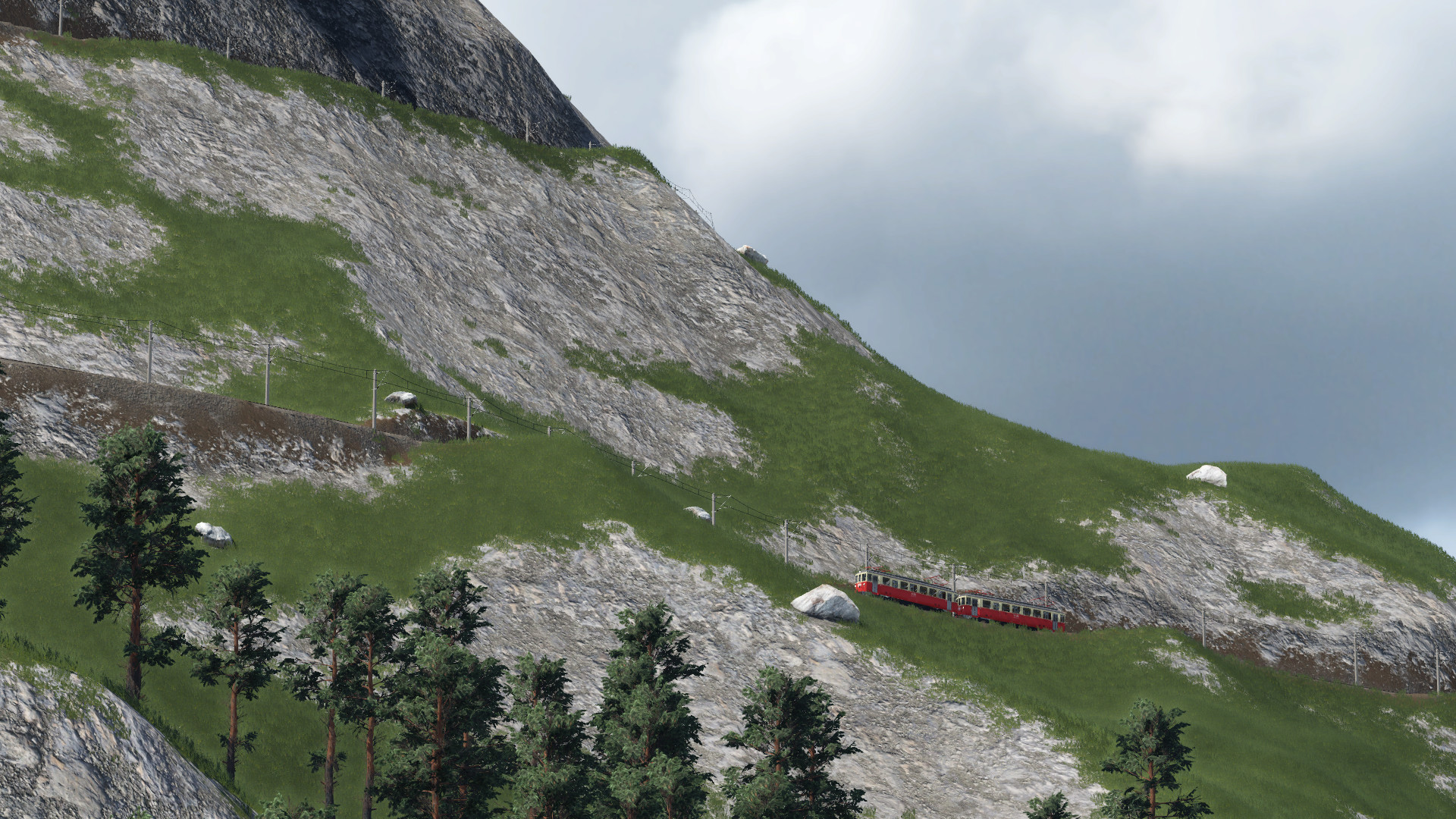 Bergbahn von Trivenau zum Großen Toven