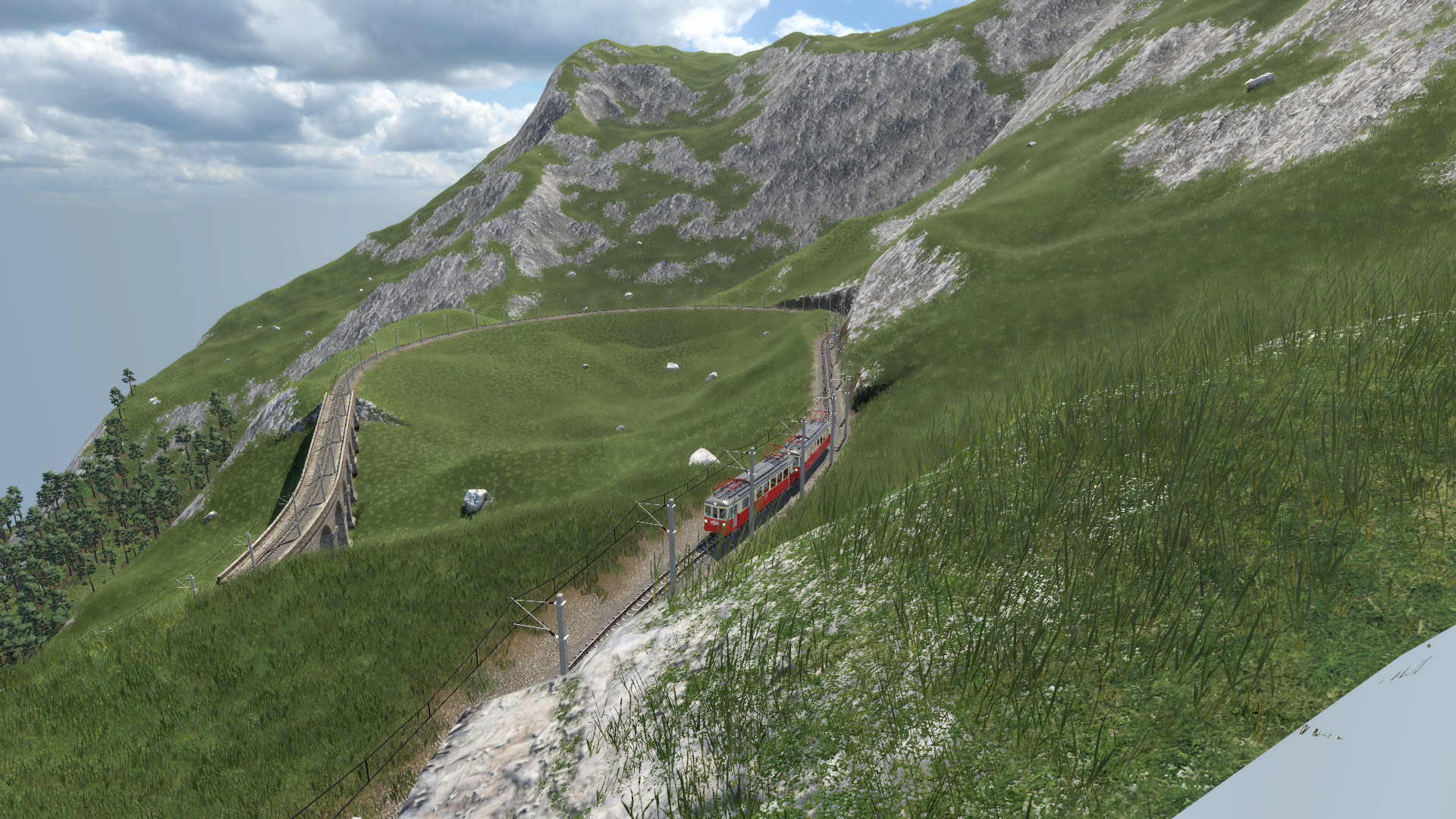 Bergbahn von Trivenau zum Großen Toven