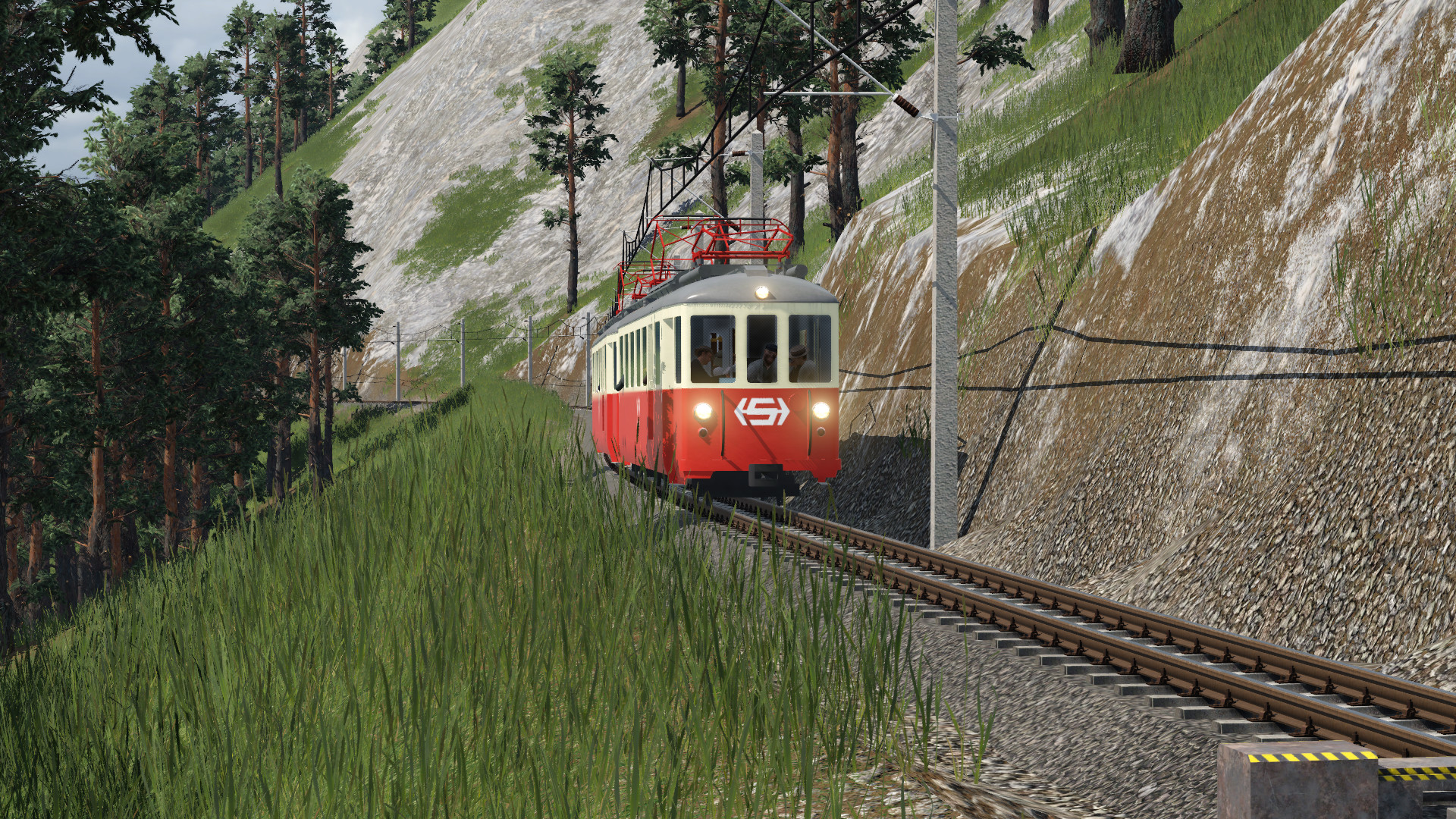 Bergbahn von Trivenau zum Großen Toven